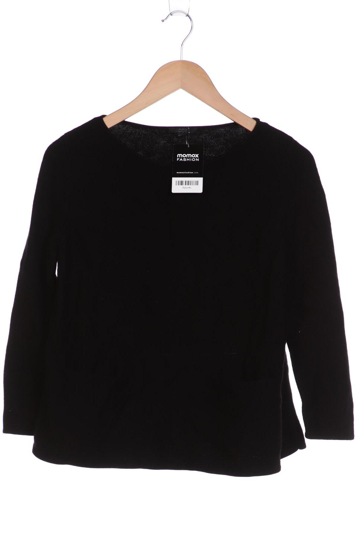 

COS Damen Pullover, schwarz