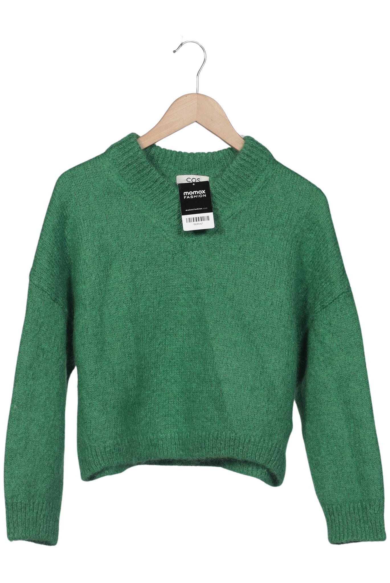 

COS Damen Pullover, grün, Gr. 38