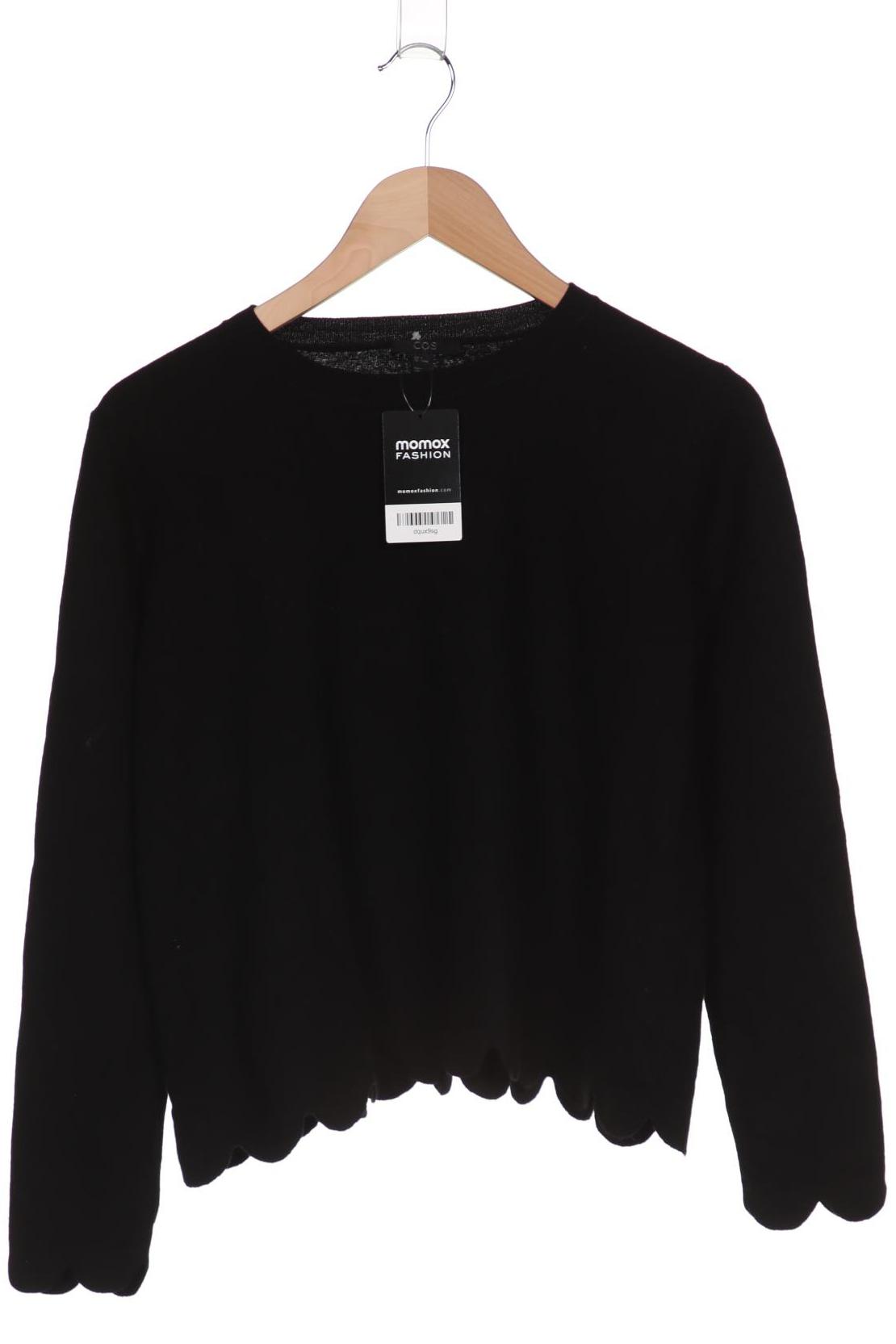 

COS Damen Pullover, schwarz
