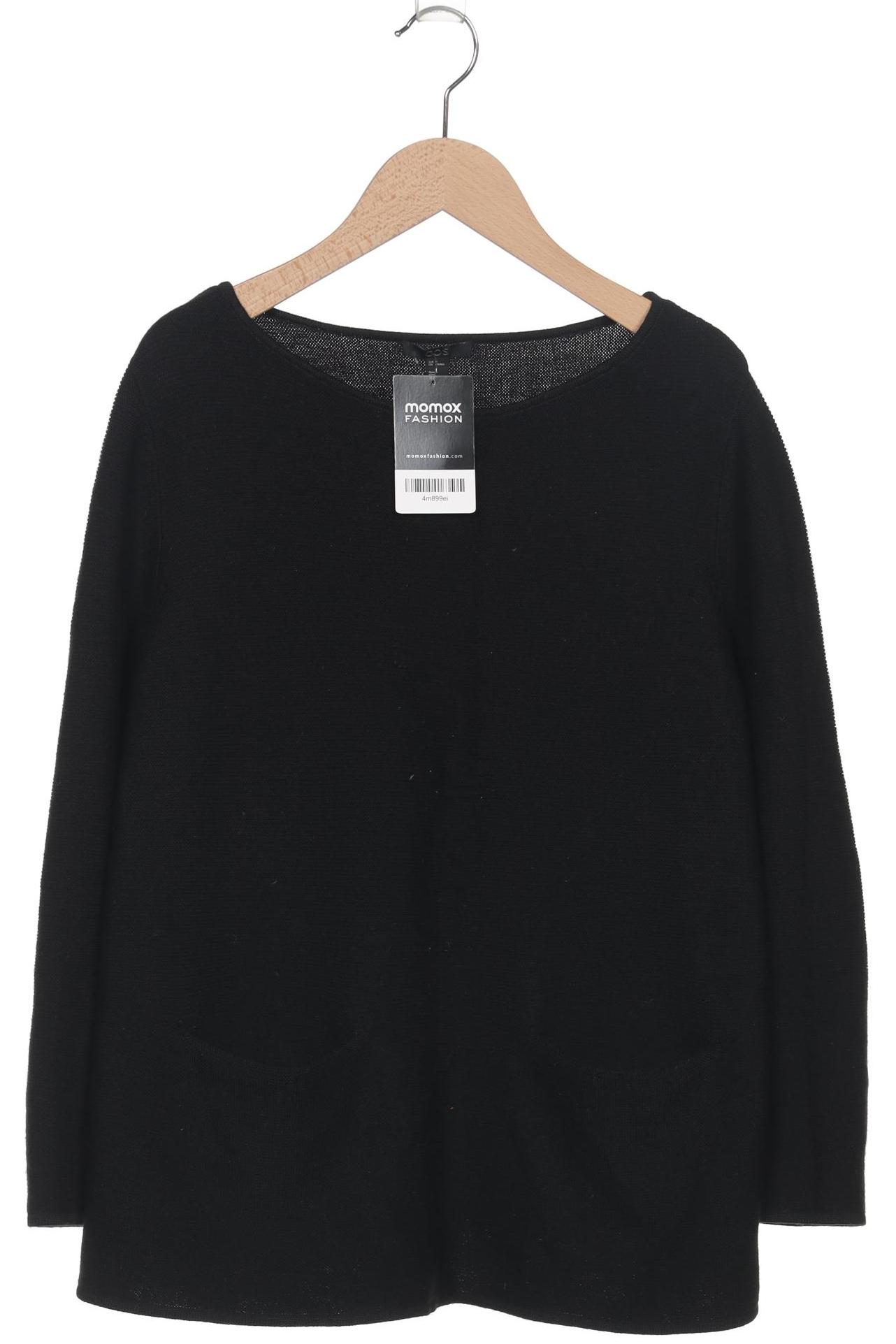 

COS Damen Pullover, schwarz, Gr. 38