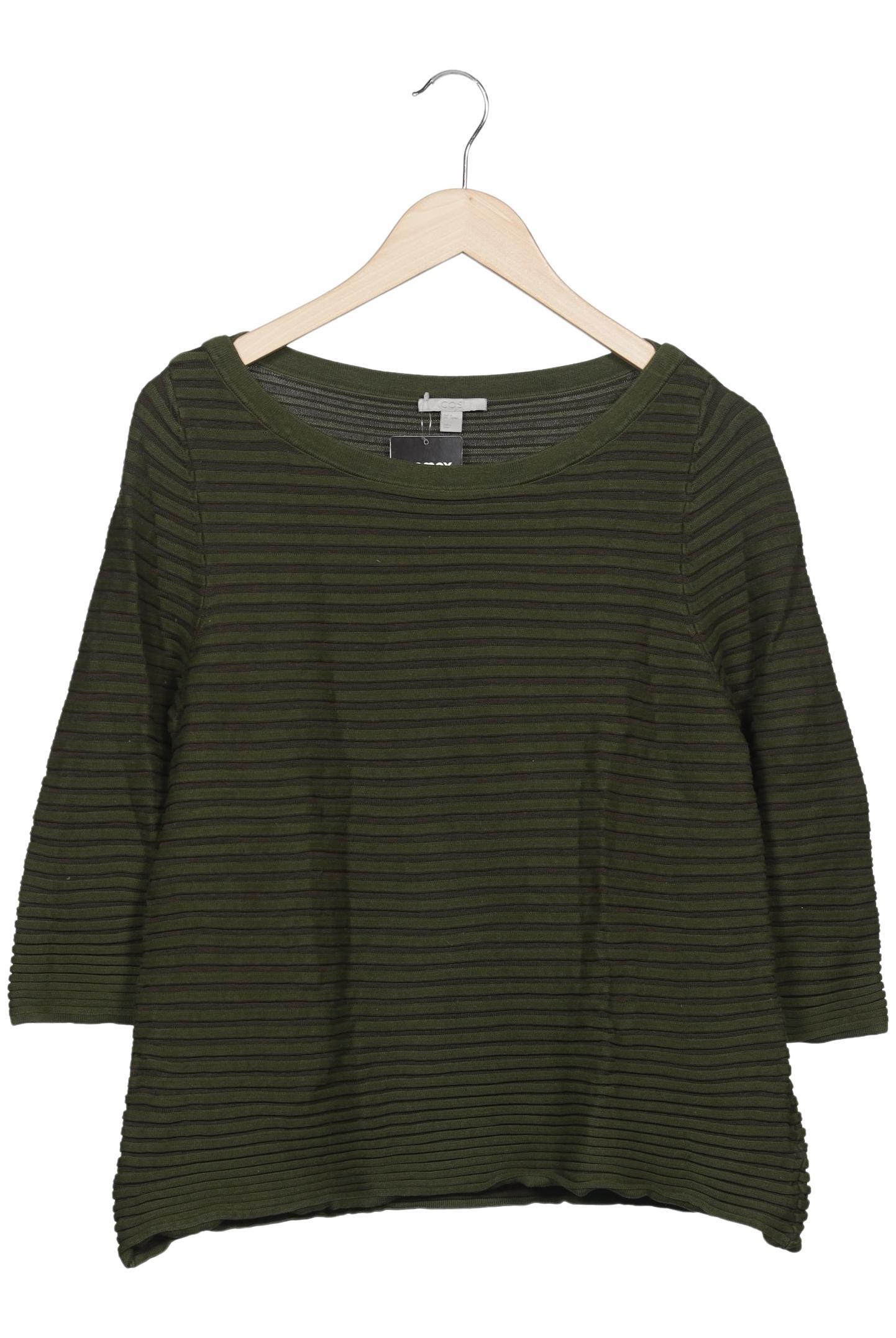 

COS Damen Pullover, grün, Gr. 38