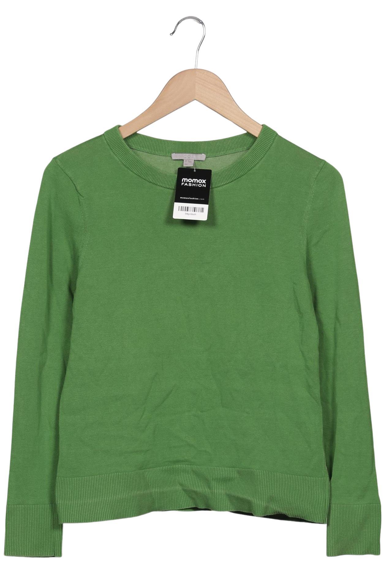 

COS Damen Pullover, grün, Gr. 34