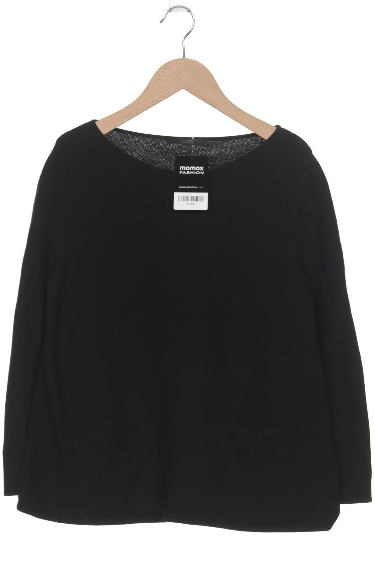 

COS Damen Pullover, schwarz, Gr. 36