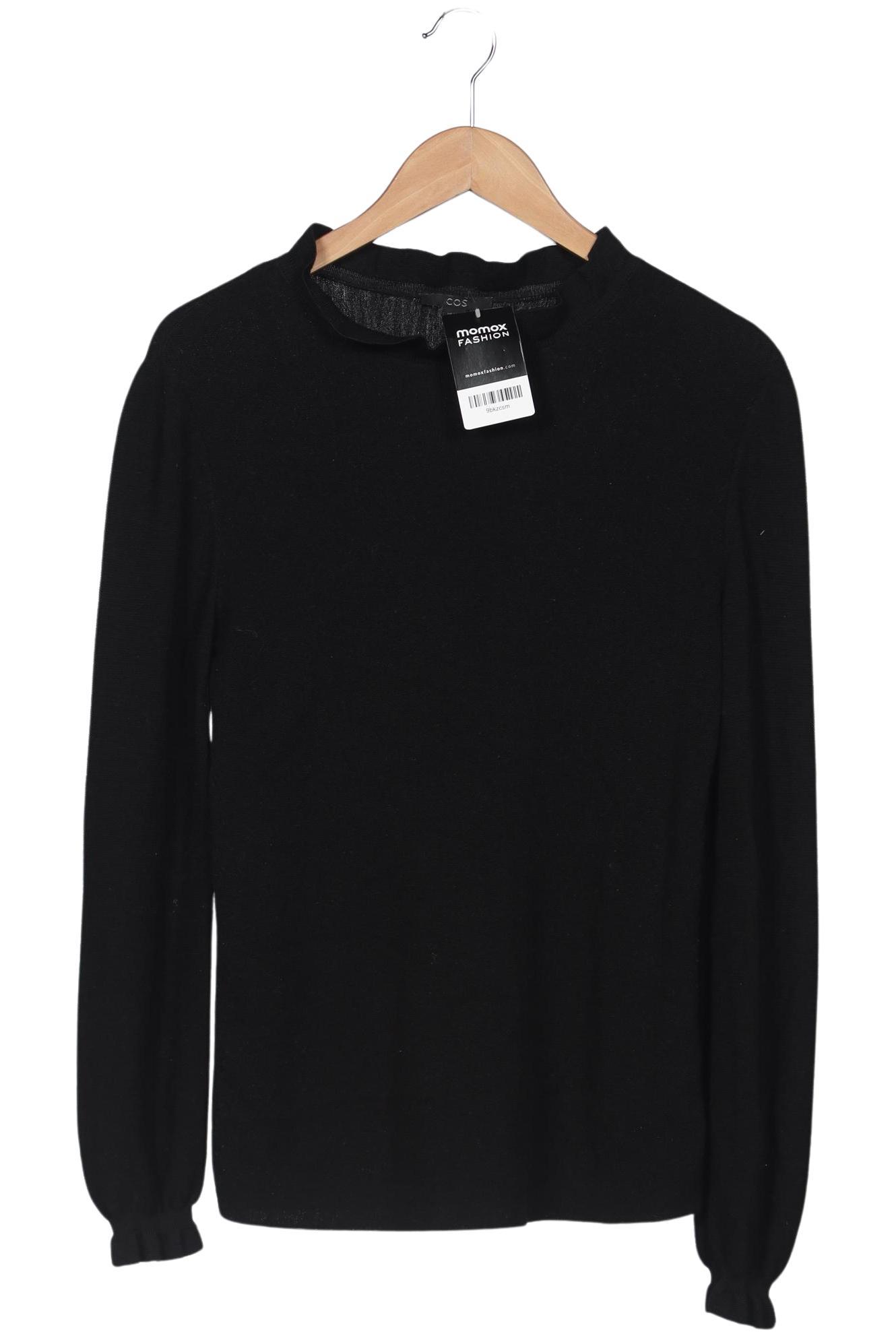 

COS Damen Pullover, schwarz, Gr. 36