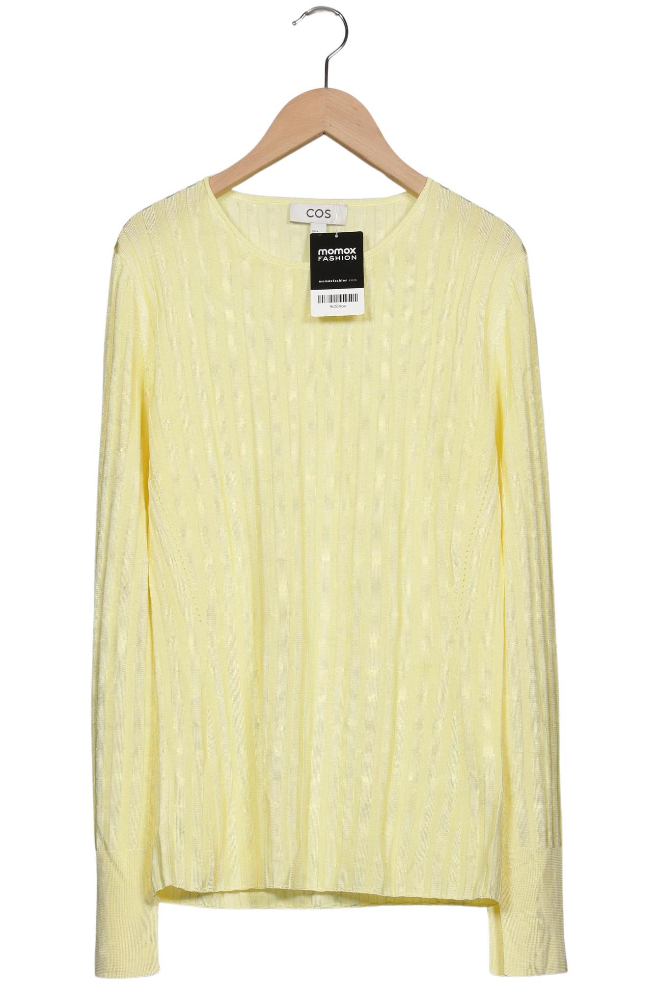 

COS Damen Pullover, gelb, Gr. 38