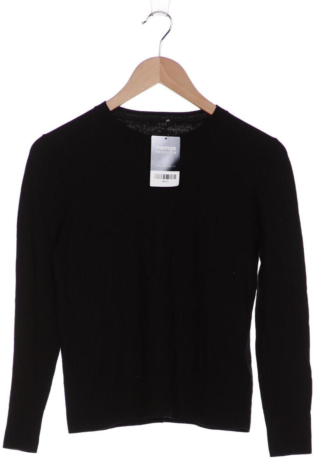 

COS Damen Pullover, schwarz, Gr. 38