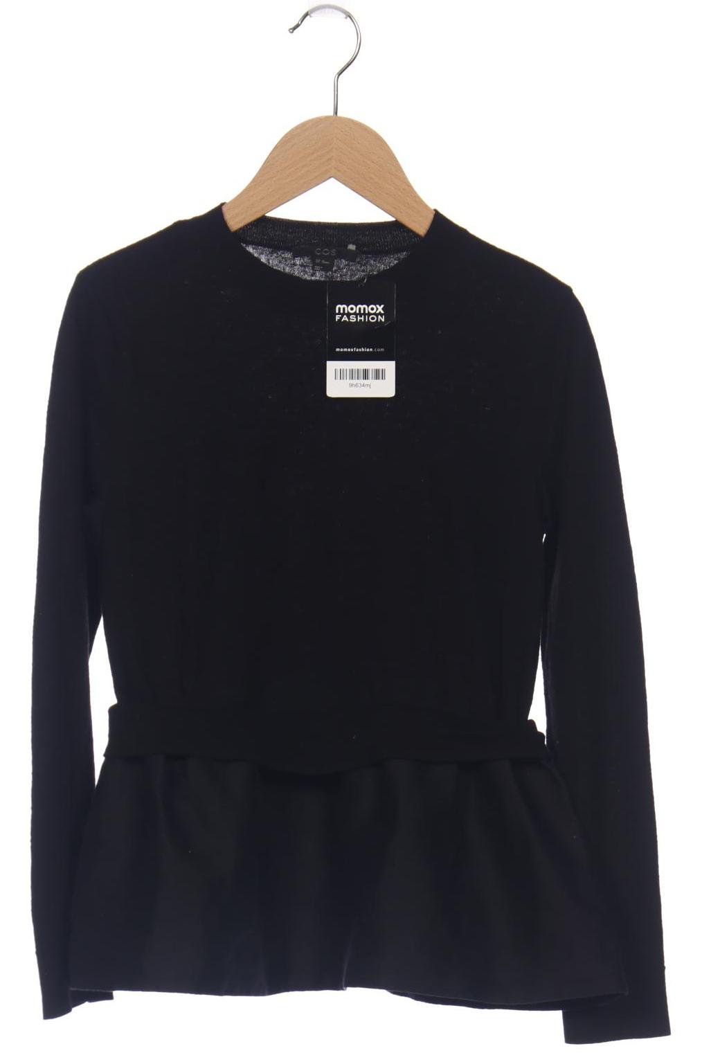

COS Damen Pullover, schwarz