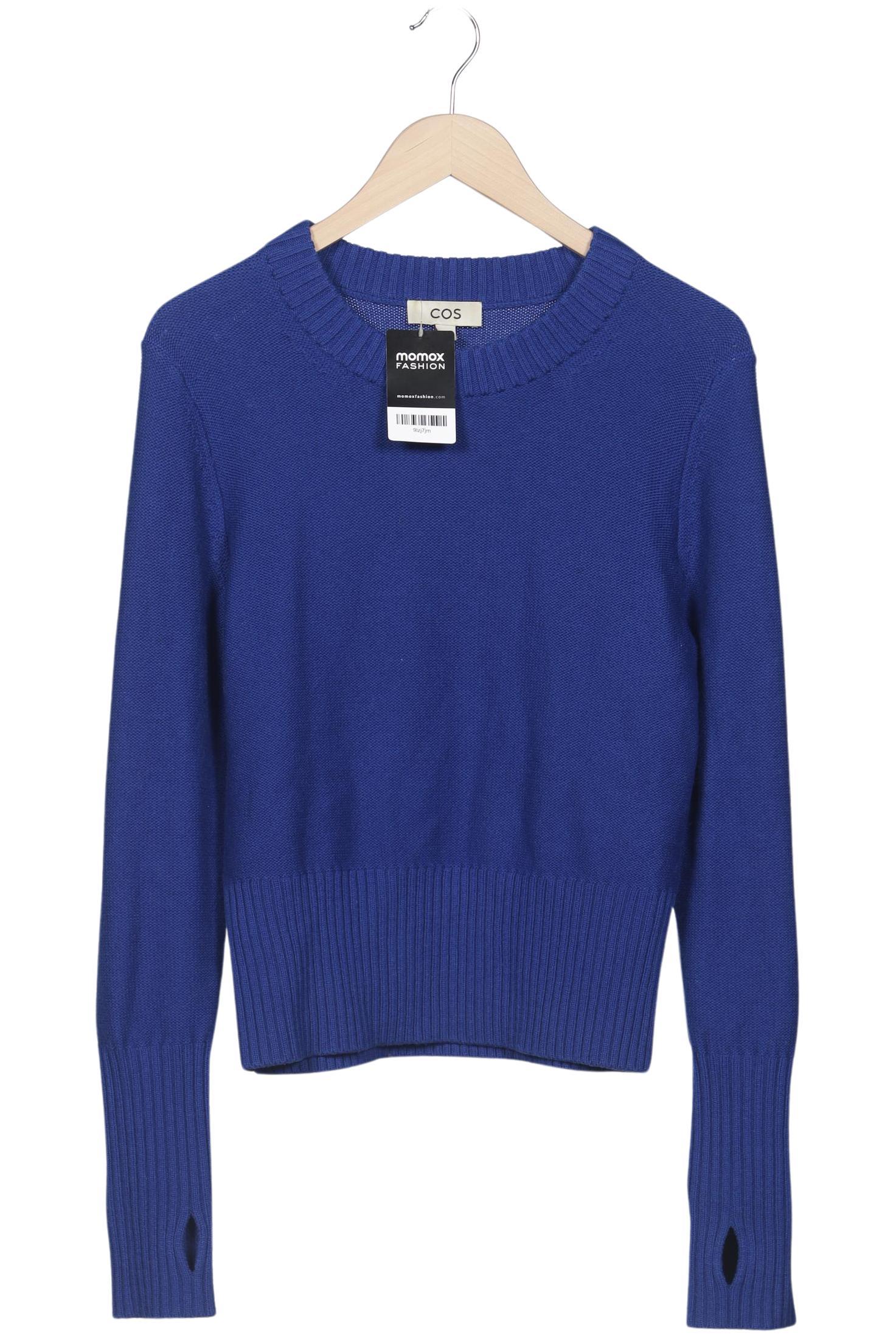 

COS Damen Pullover, blau, Gr. 38