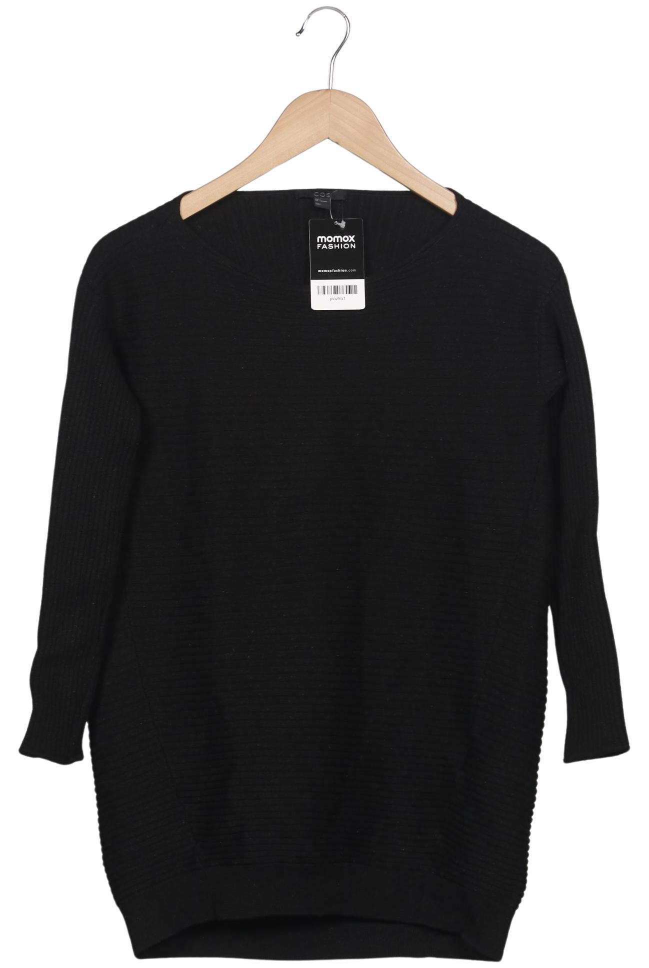 

COS Damen Pullover, schwarz, Gr. 42