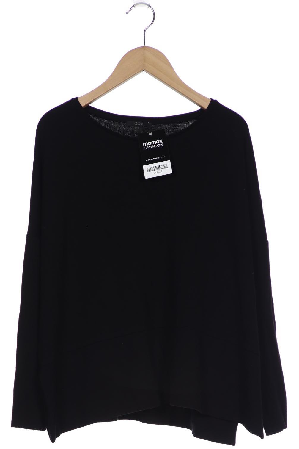 

COS Damen Pullover, schwarz