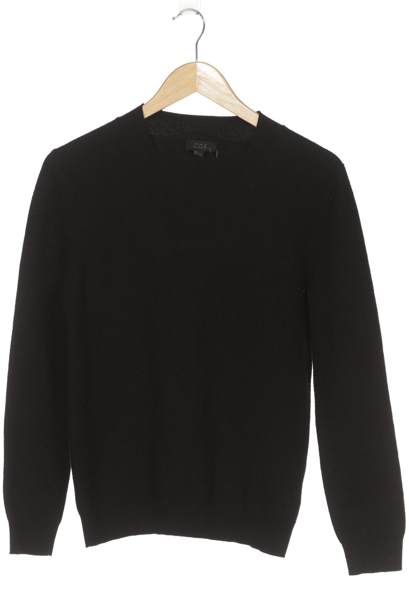 

COS Damen Pullover, schwarz, Gr. 38