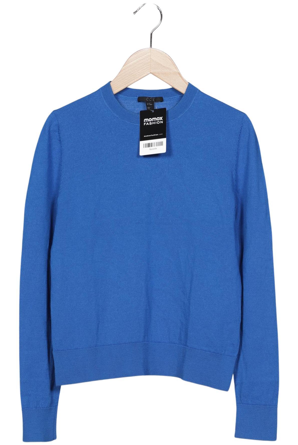 

COS Damen Pullover, blau, Gr. 34