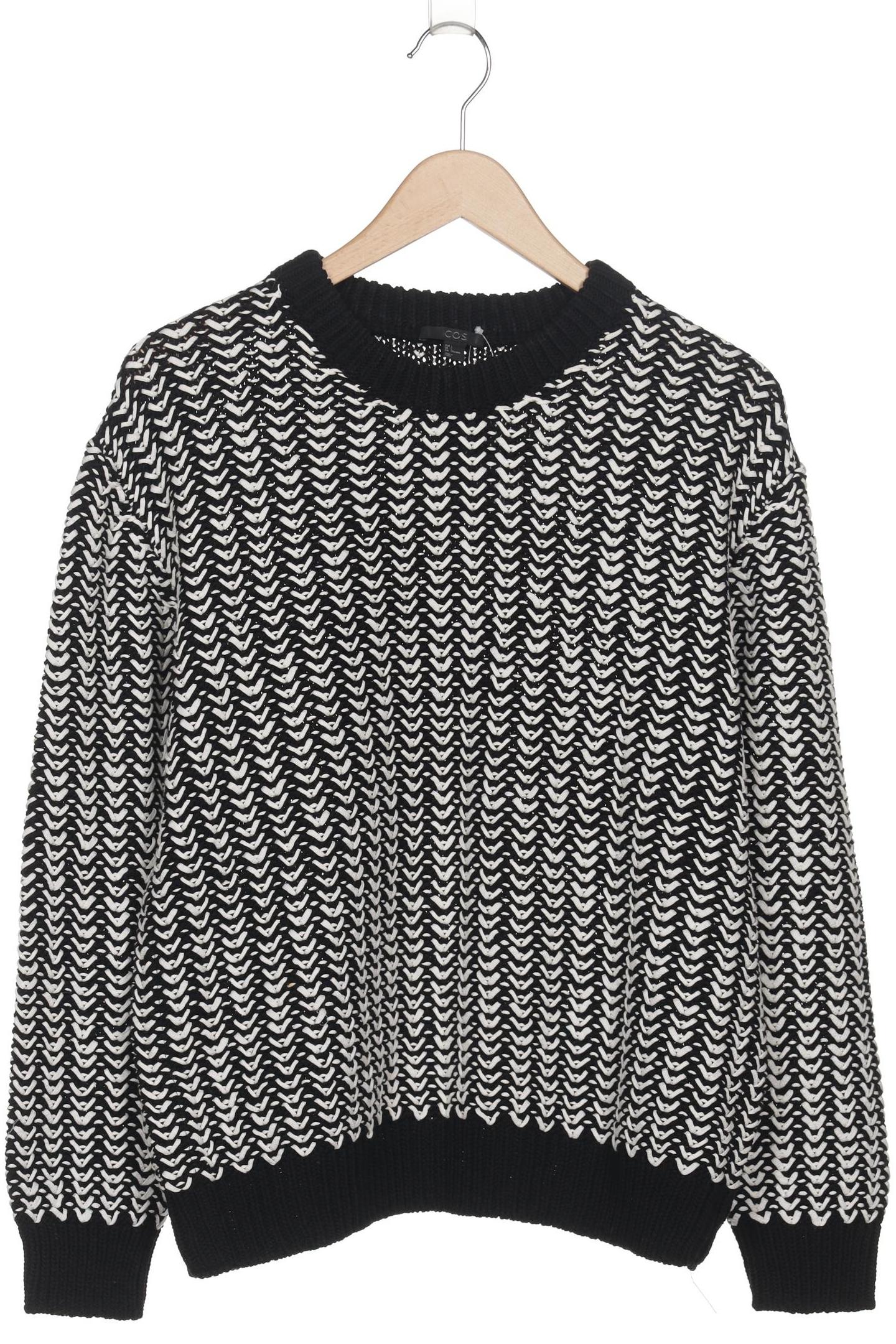 

COS Damen Pullover, schwarz, Gr. 42