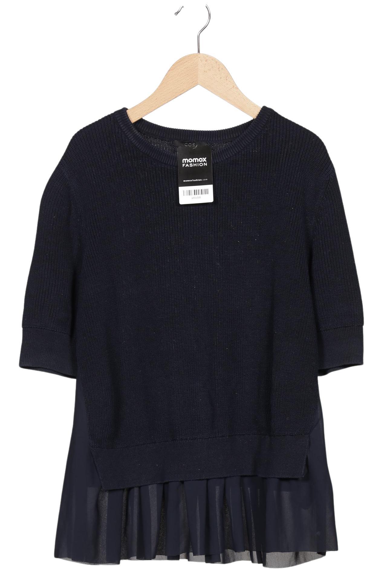 

COS Damen Pullover, marineblau, Gr. 36