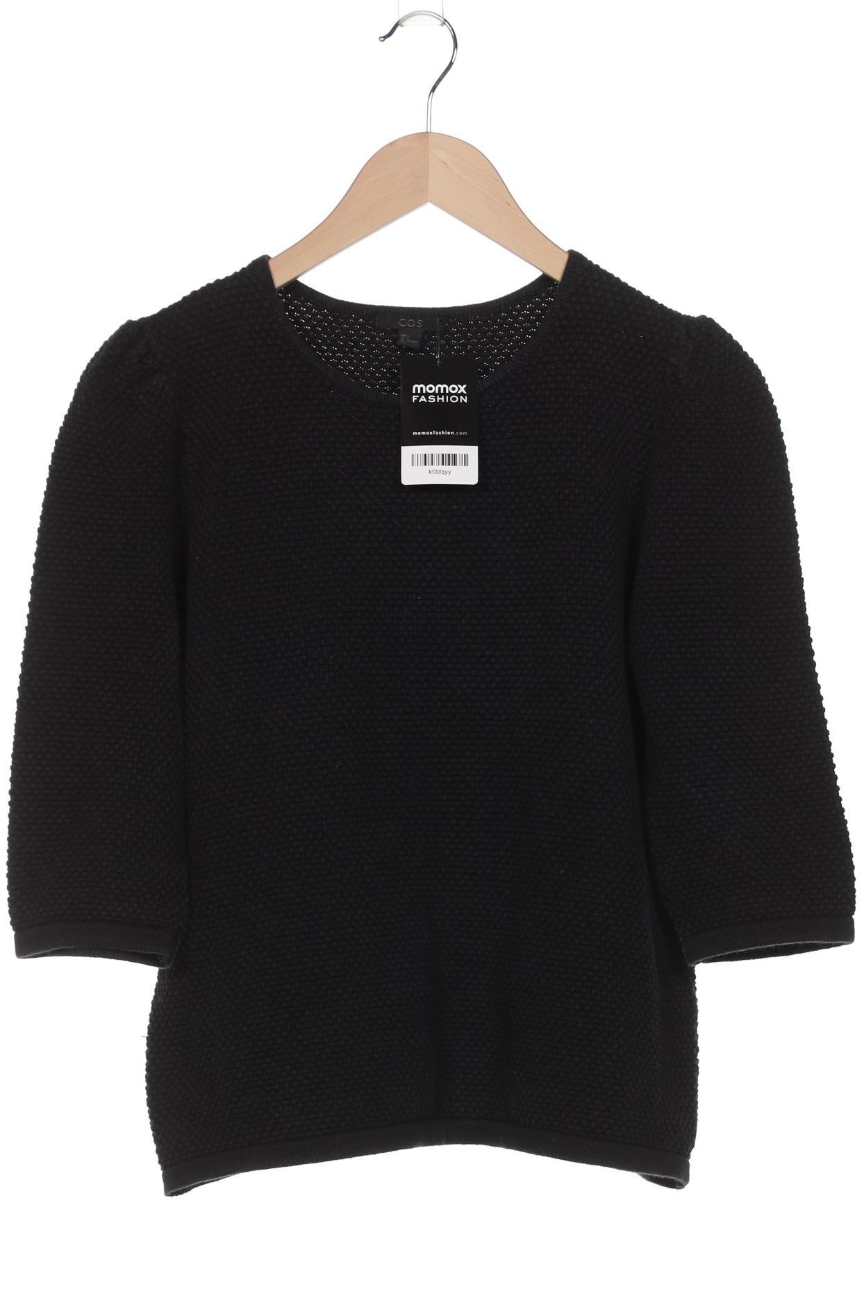 

COS Damen Pullover, schwarz, Gr. 42