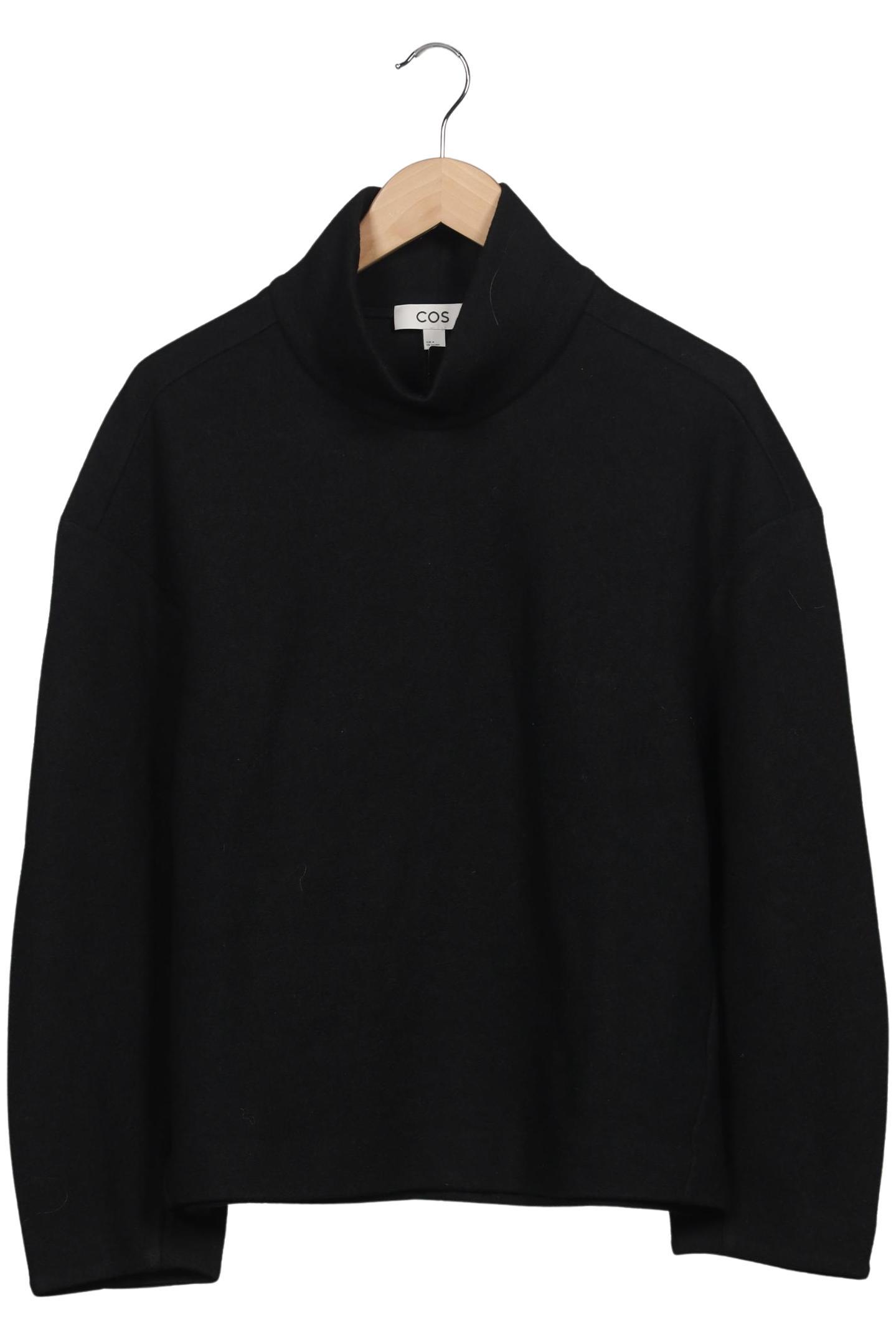 

COS Damen Pullover, schwarz, Gr. 38