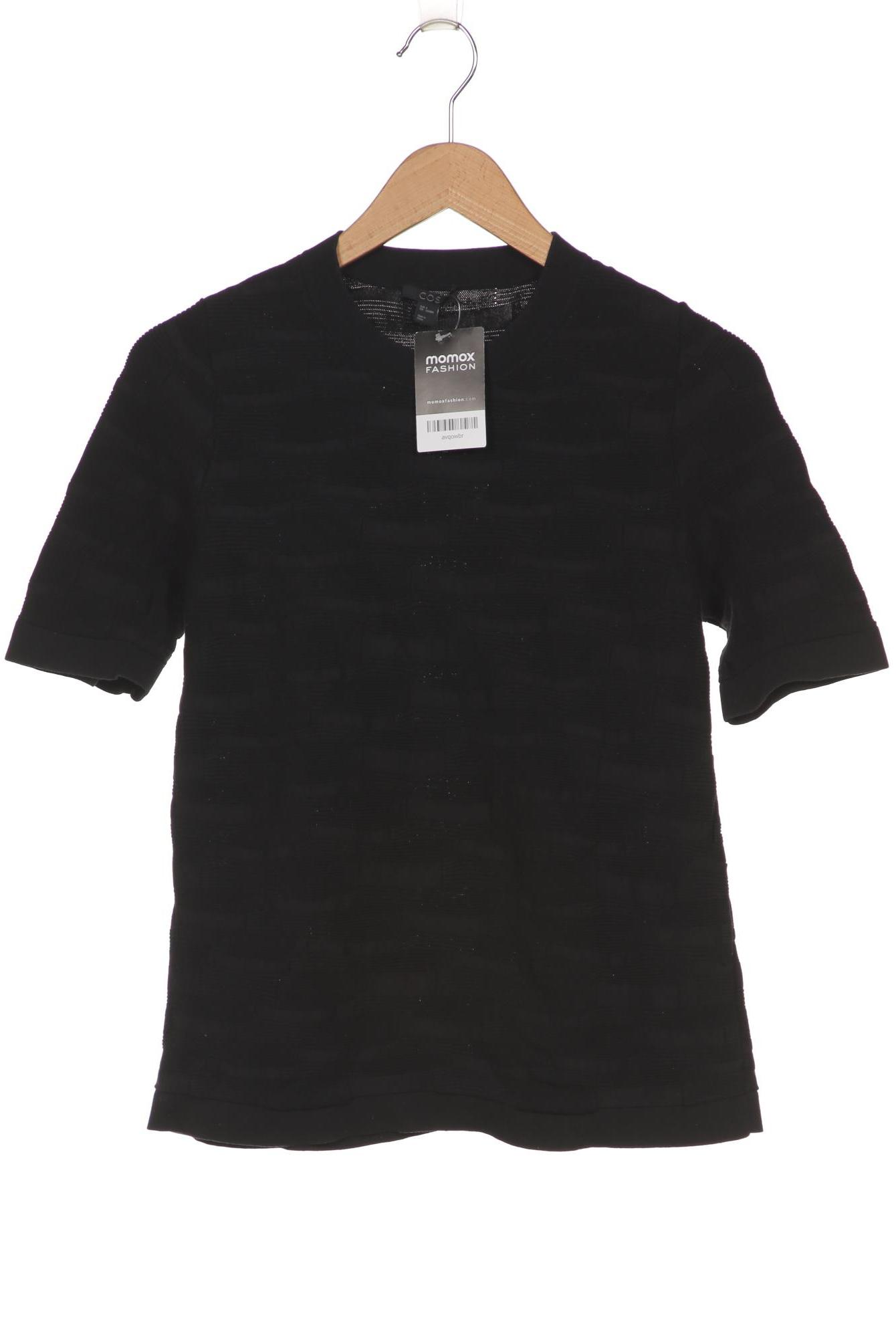 

COS Damen Pullover, schwarz