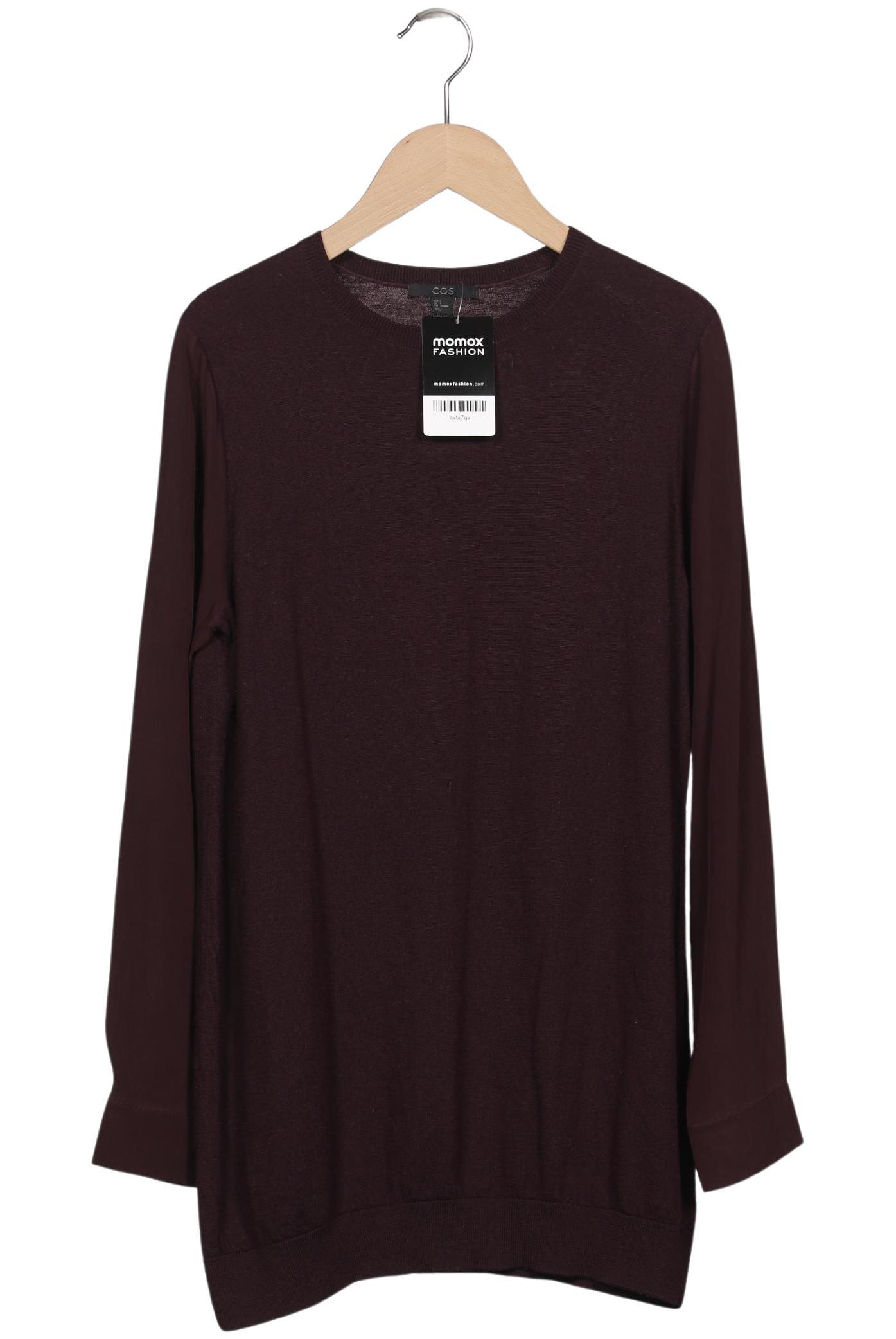

COS Damen Pullover, bordeaux, Gr. 36