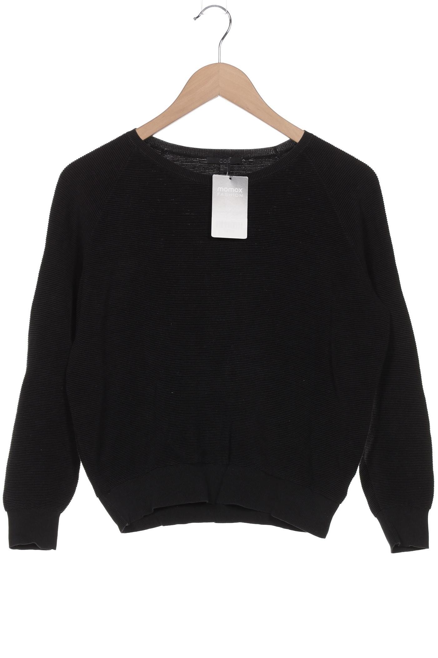 

COS Damen Pullover, schwarz, Gr. 38