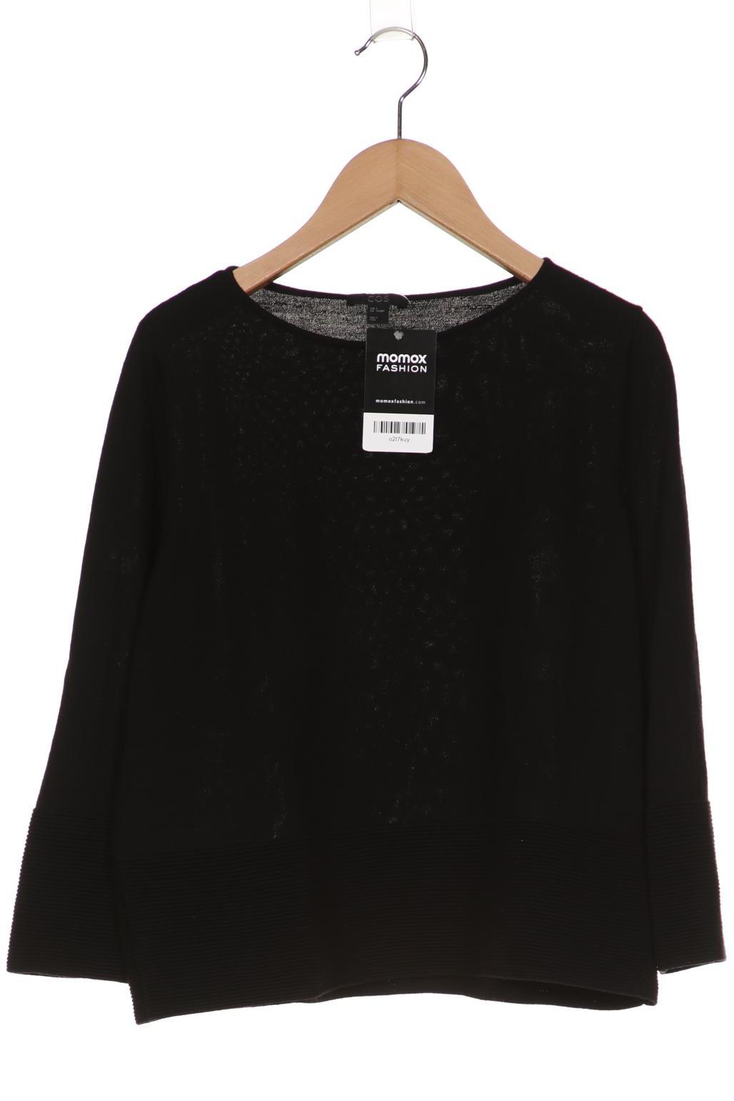 

COS Damen Pullover, schwarz, Gr. 36