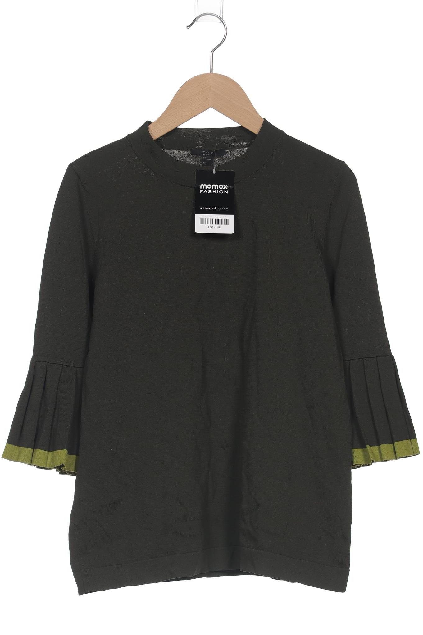 

COS Damen Pullover, grün, Gr. 36