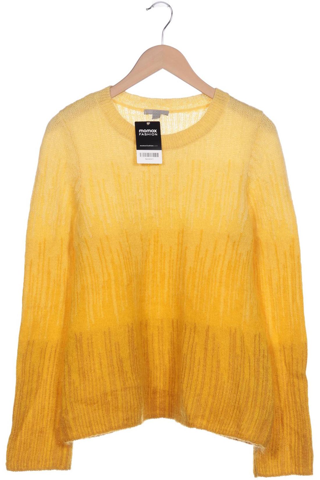 

COS Damen Pullover, gelb, Gr. 36