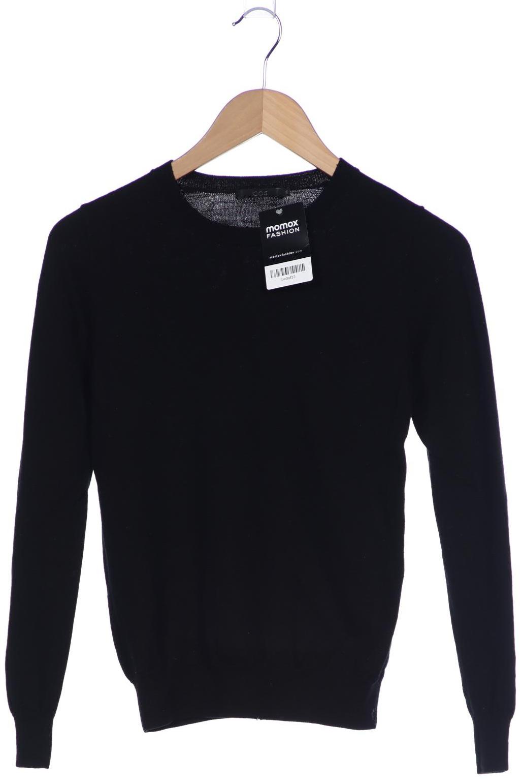 

COS Damen Pullover, schwarz, Gr. 34