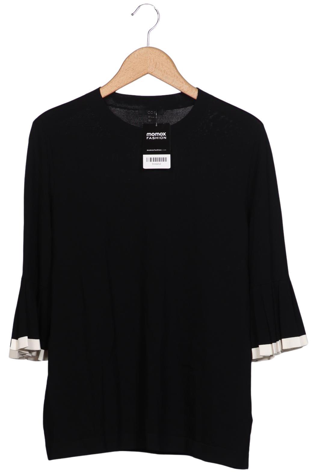 

COS Damen Pullover, schwarz, Gr. 42