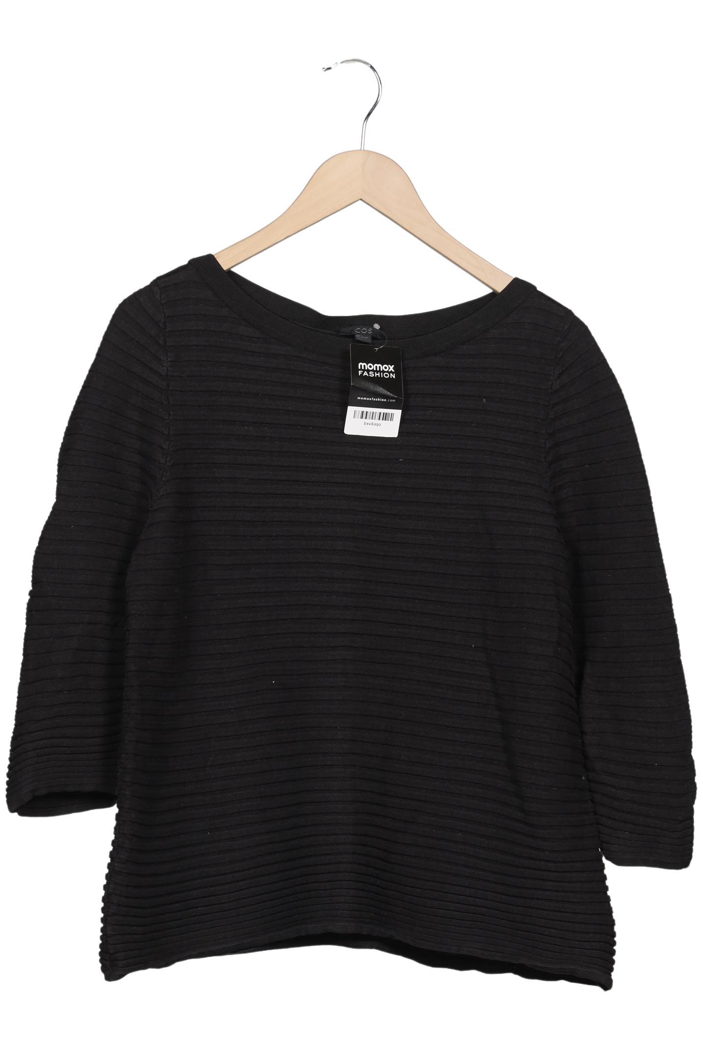 

COS Damen Pullover, schwarz, Gr. 42