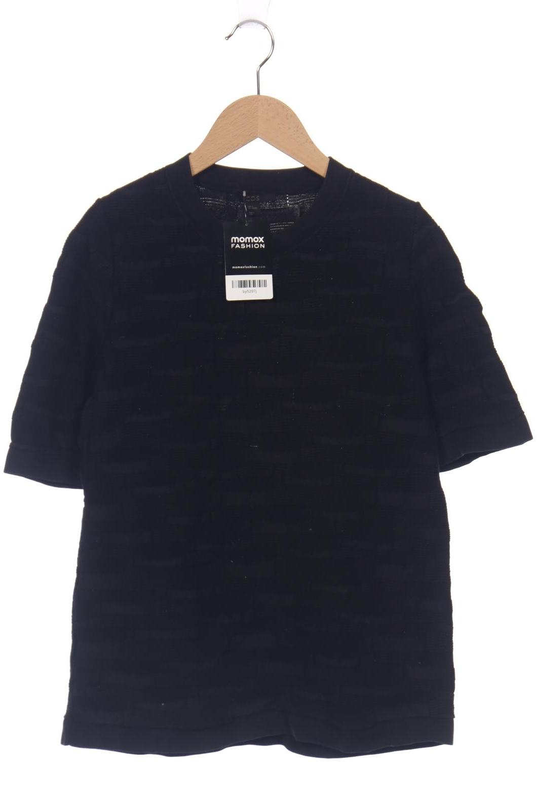 

COS Damen Pullover, schwarz, Gr. 36