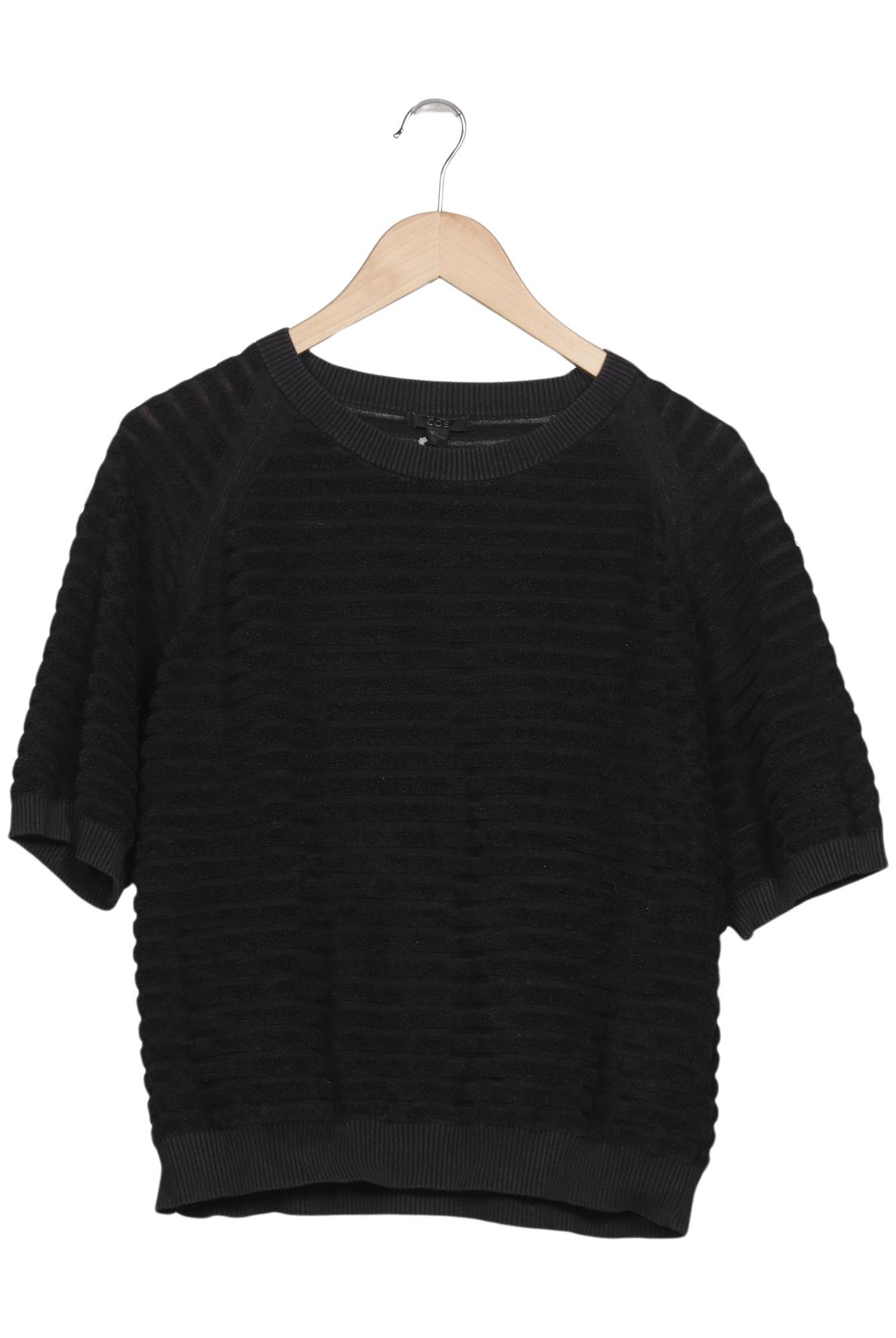 

COS Damen Pullover, schwarz, Gr. 42