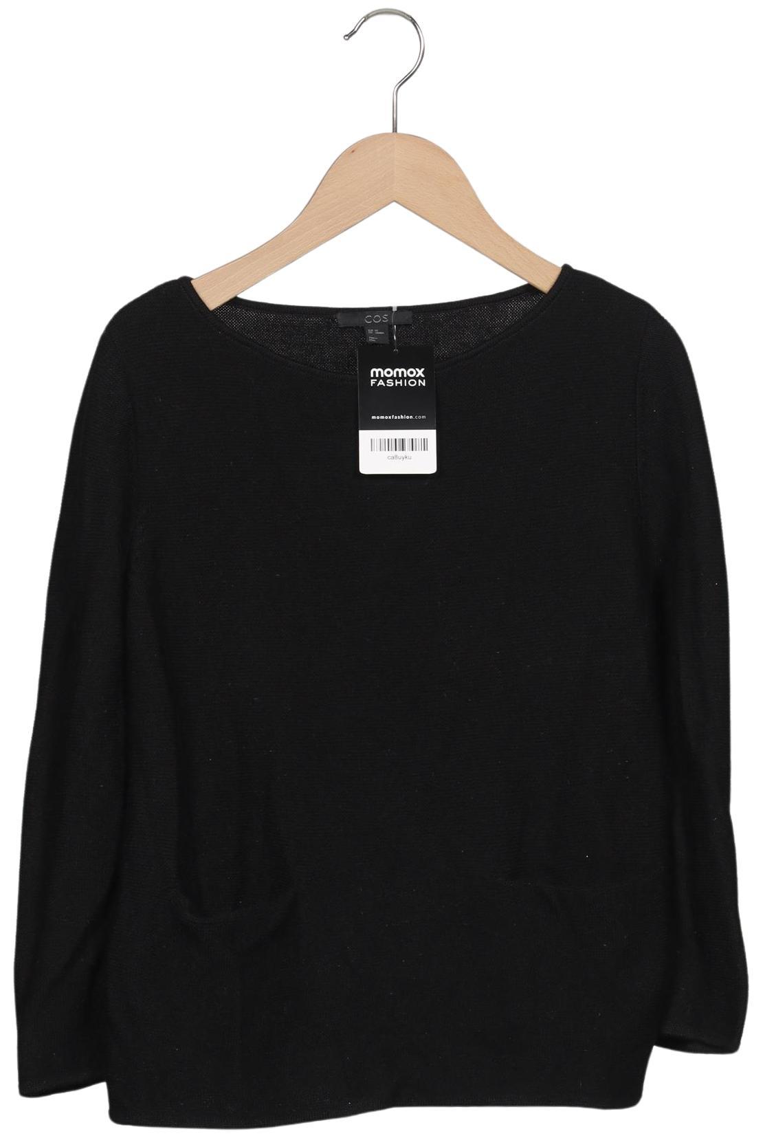 

COS Damen Pullover, schwarz, Gr. 34