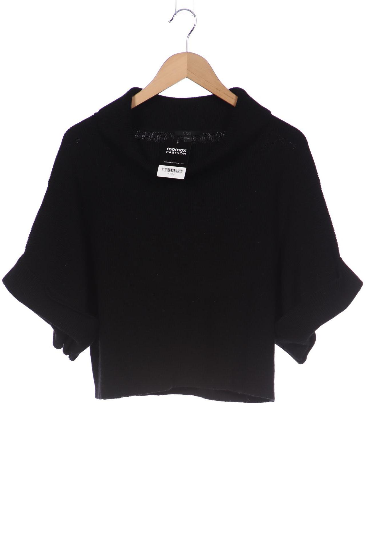 

COS Damen Pullover, schwarz, Gr. 36