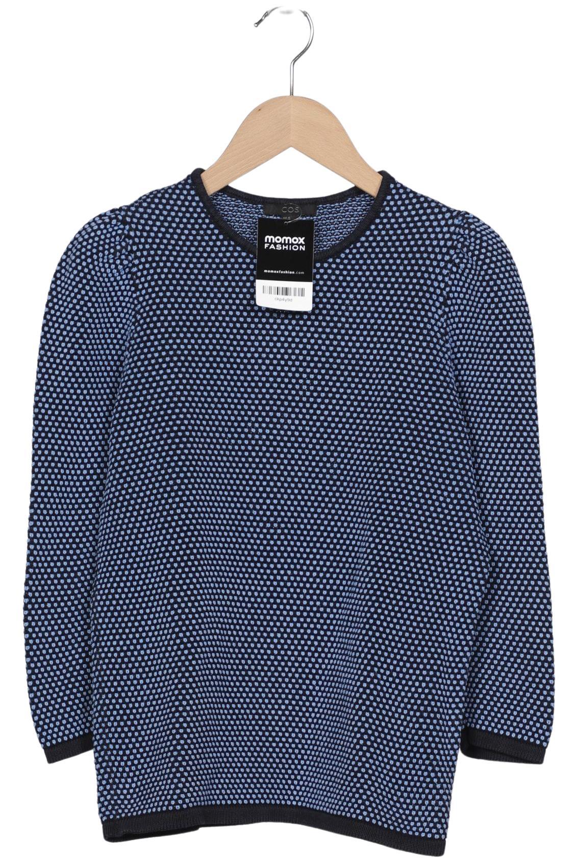 

COS Damen Pullover, marineblau, Gr. 34