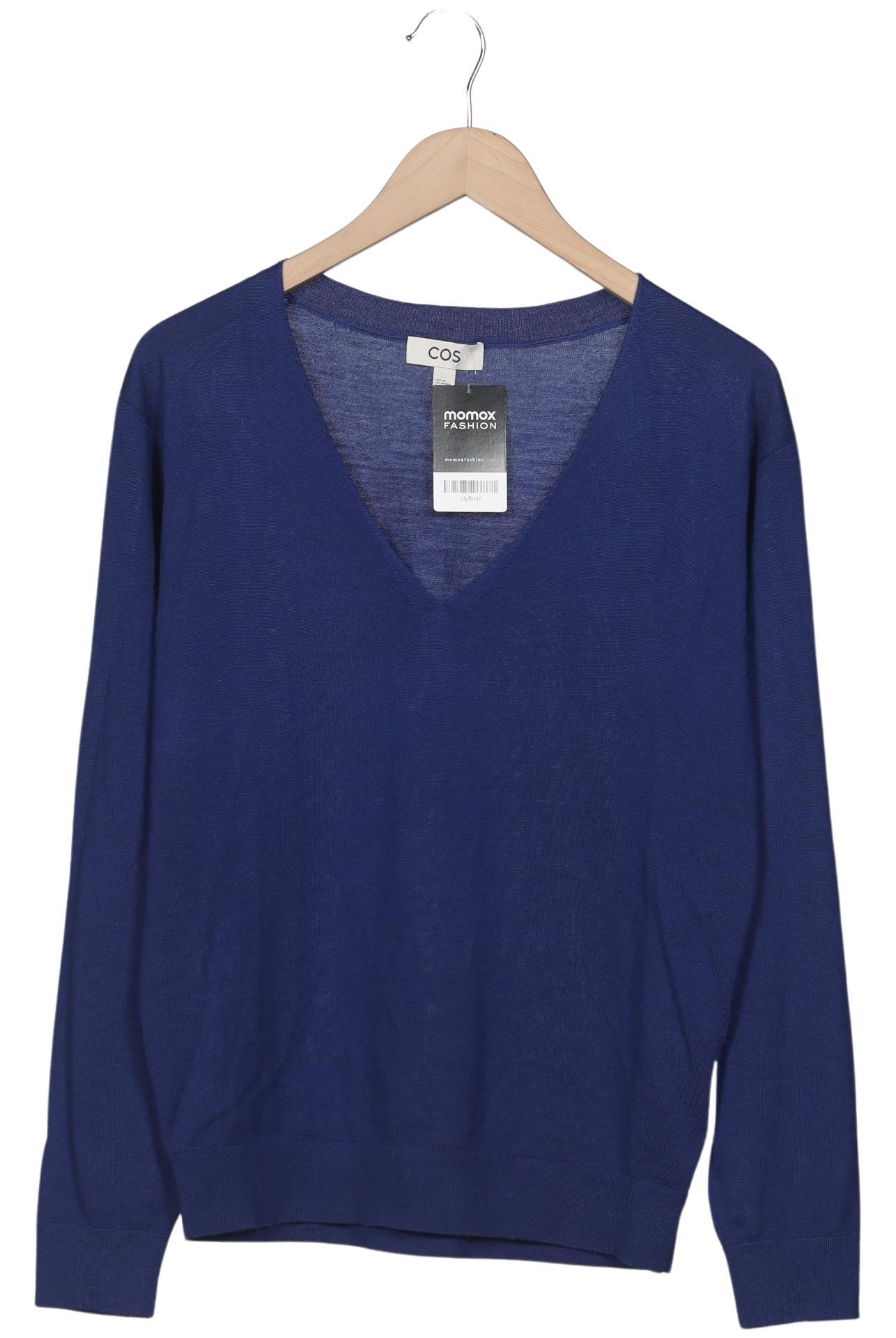 

COS Damen Pullover, marineblau, Gr. 34