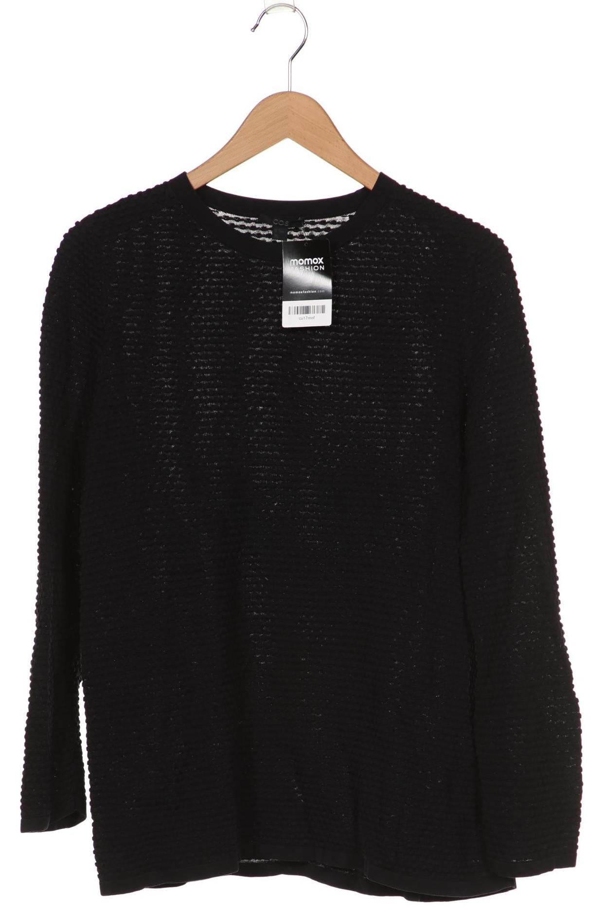 

COS Damen Pullover, schwarz