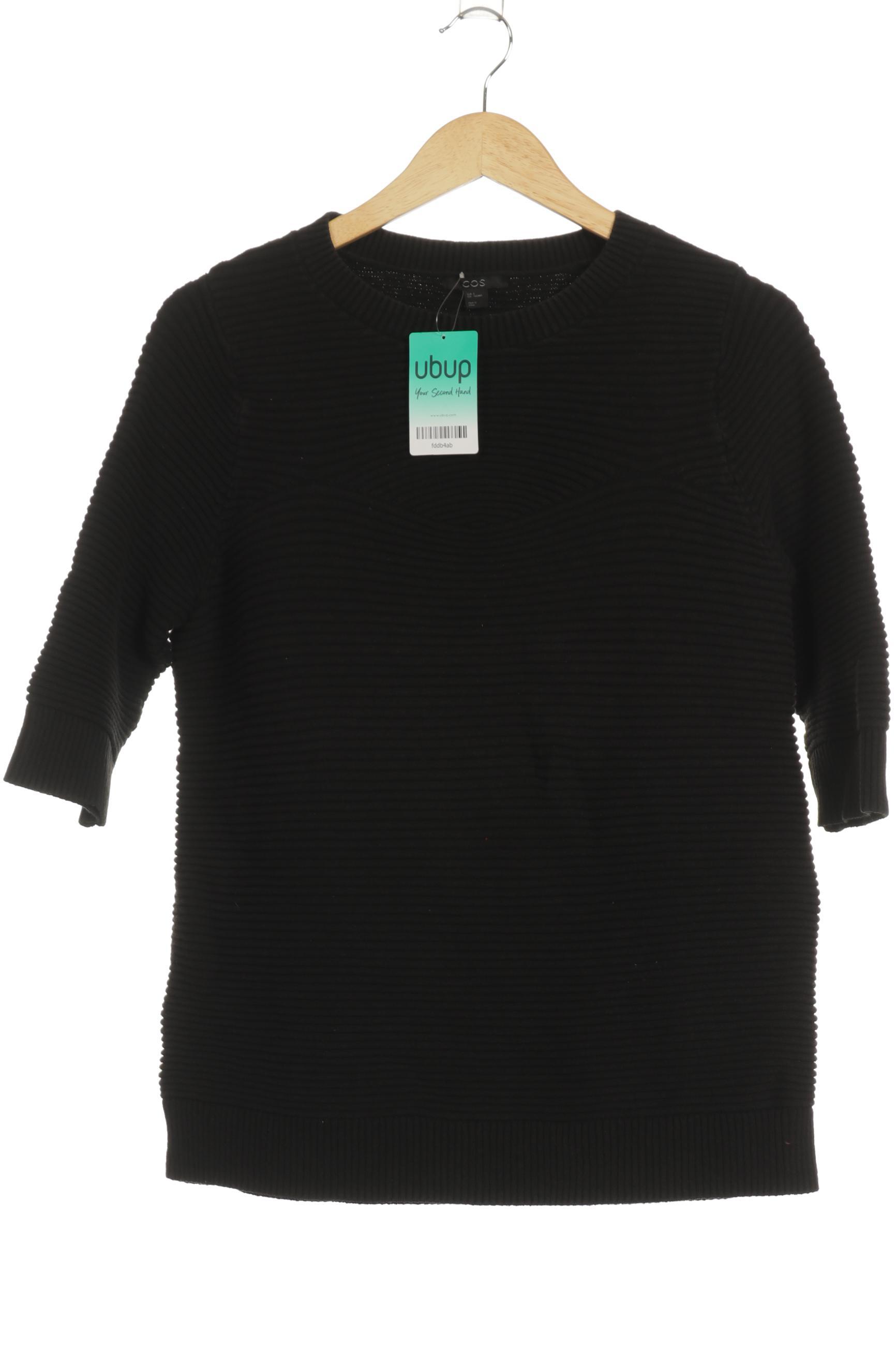 

COS Damen Pullover, schwarz, Gr. 36
