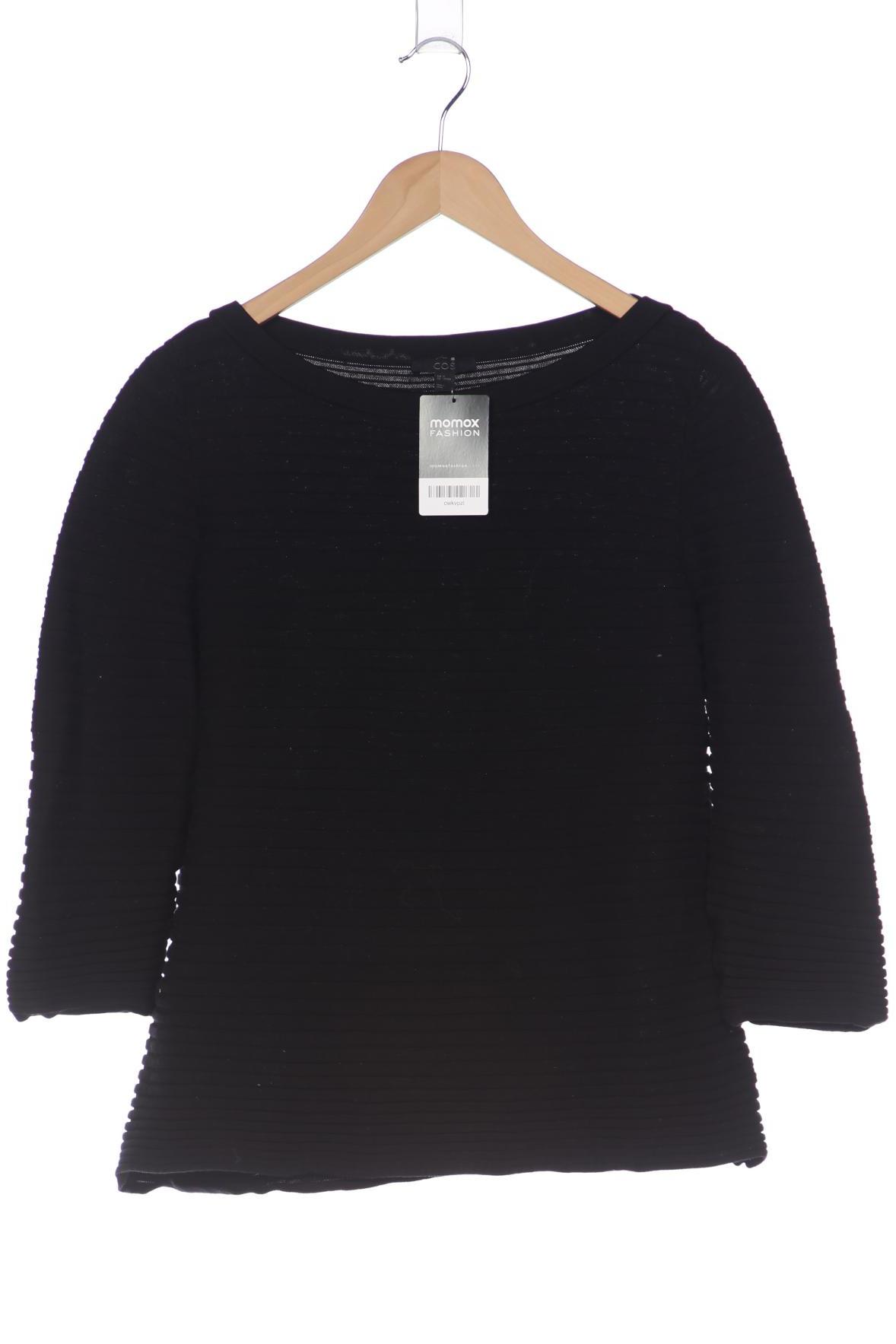 

COS Damen Pullover, schwarz, Gr. 38