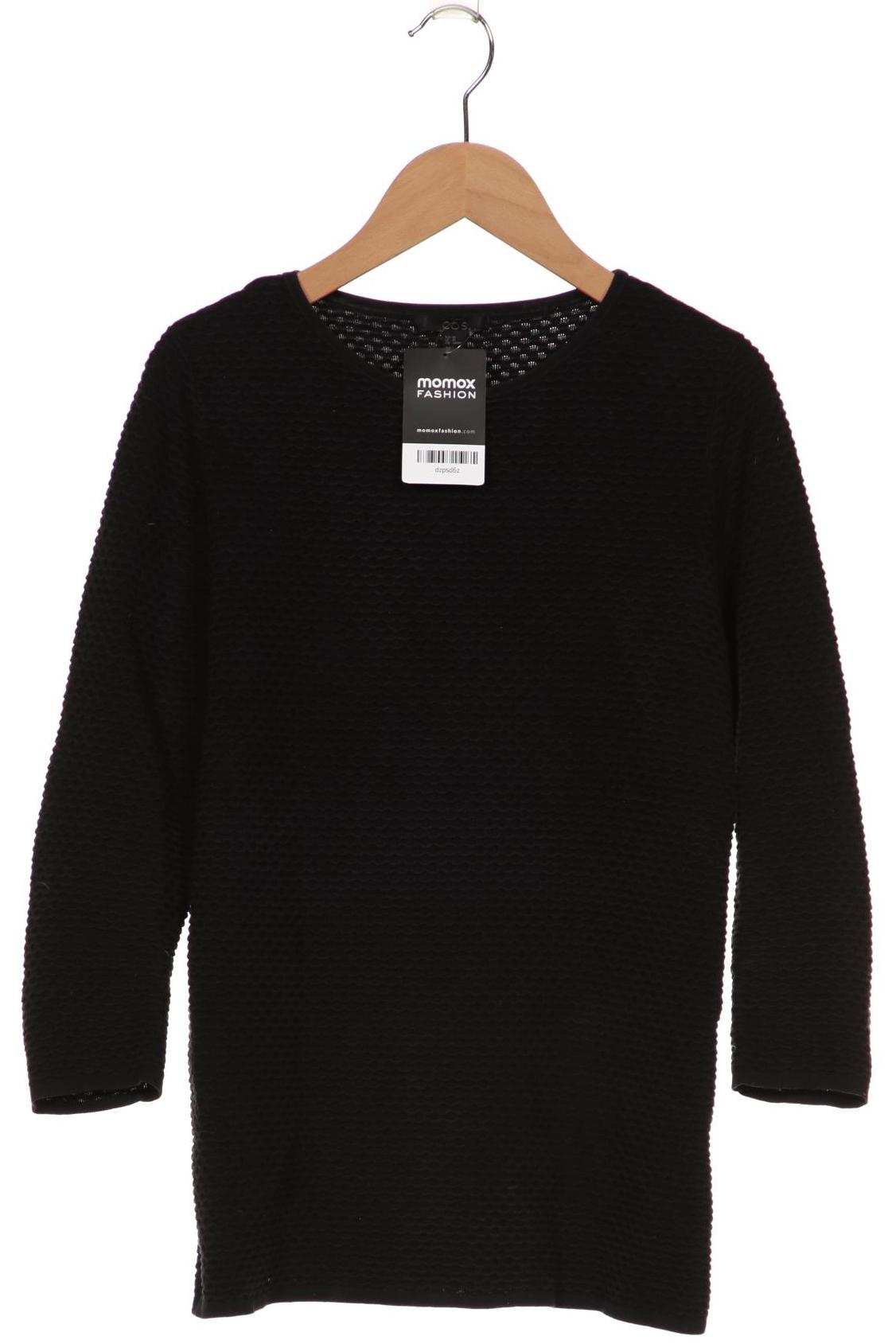 

COS Damen Pullover, schwarz, Gr. 34