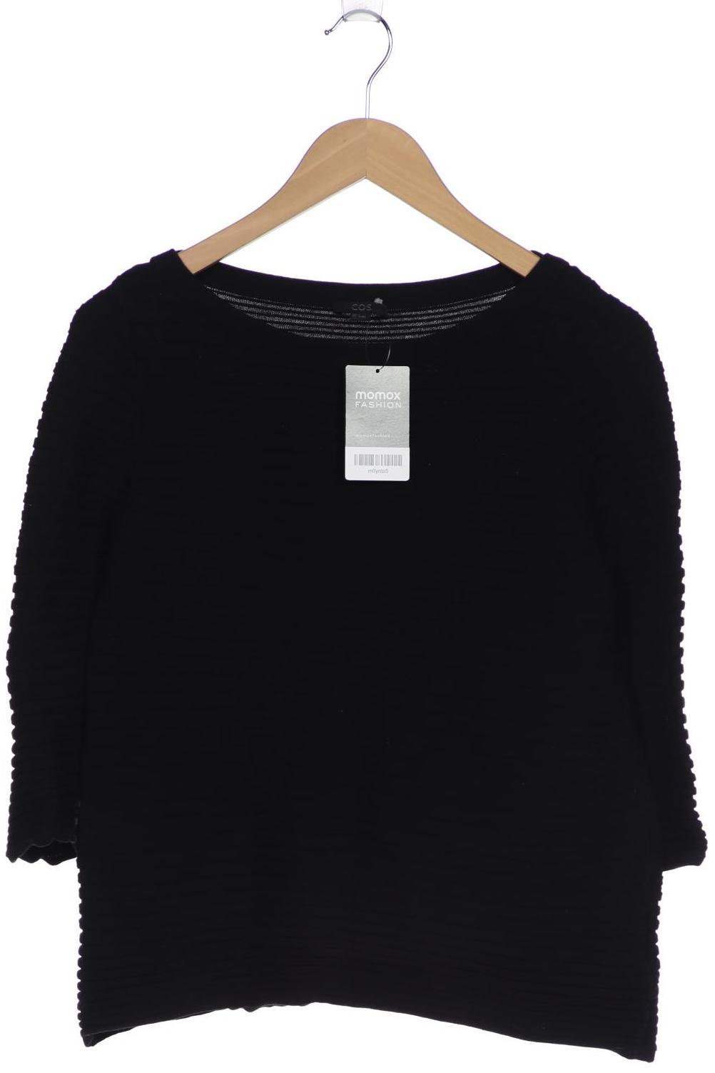 

COS Damen Pullover, schwarz, Gr. 36