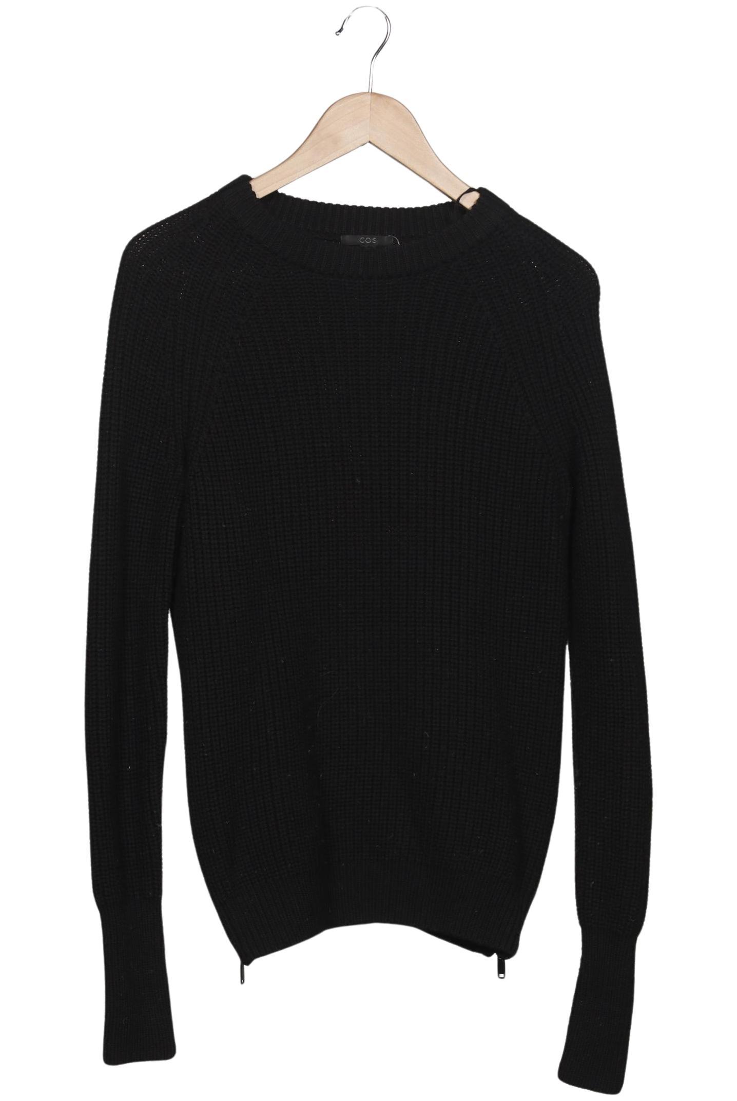 

COS Damen Pullover, schwarz, Gr. 34