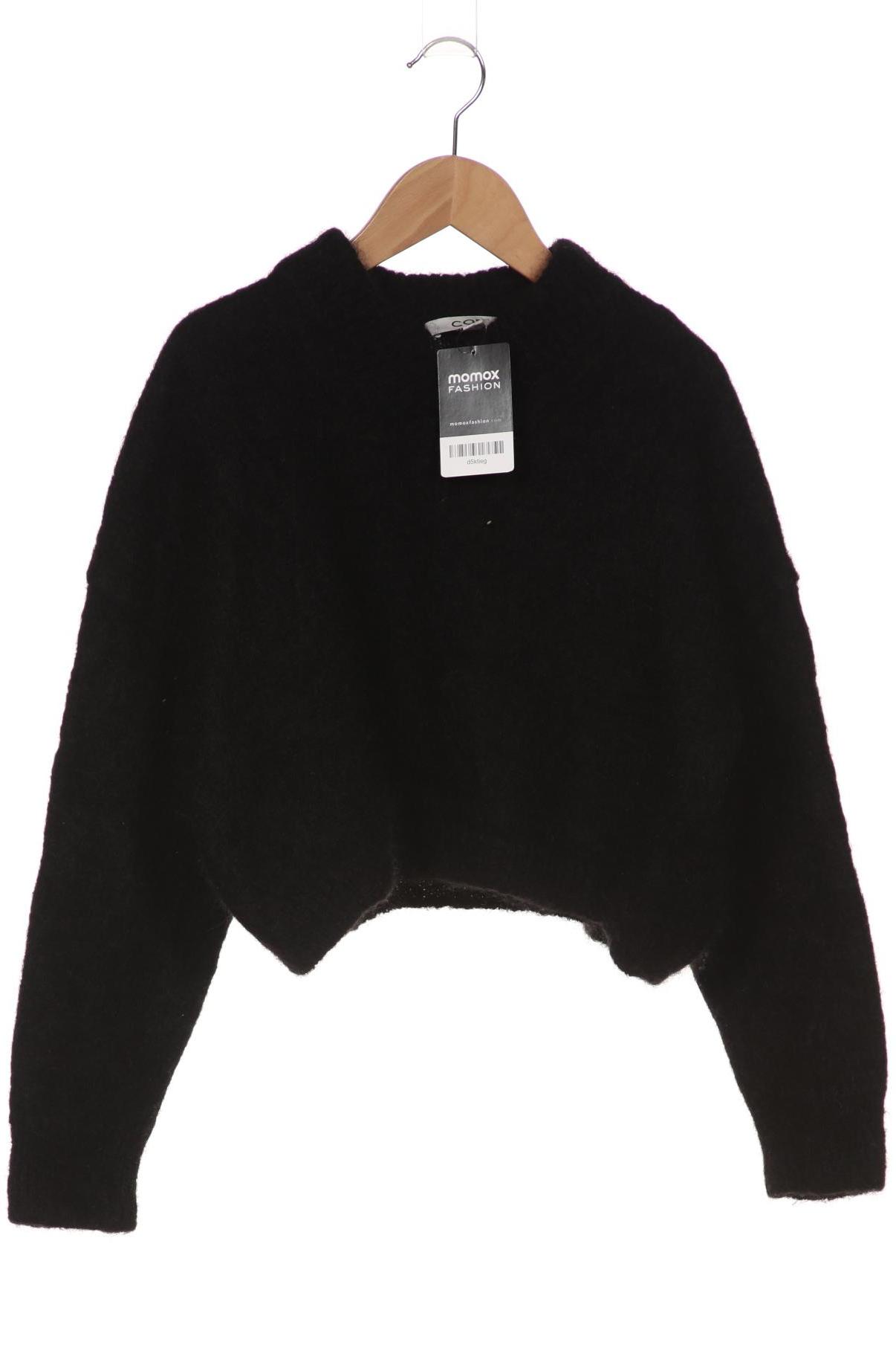 

COS Damen Pullover, schwarz, Gr. 36
