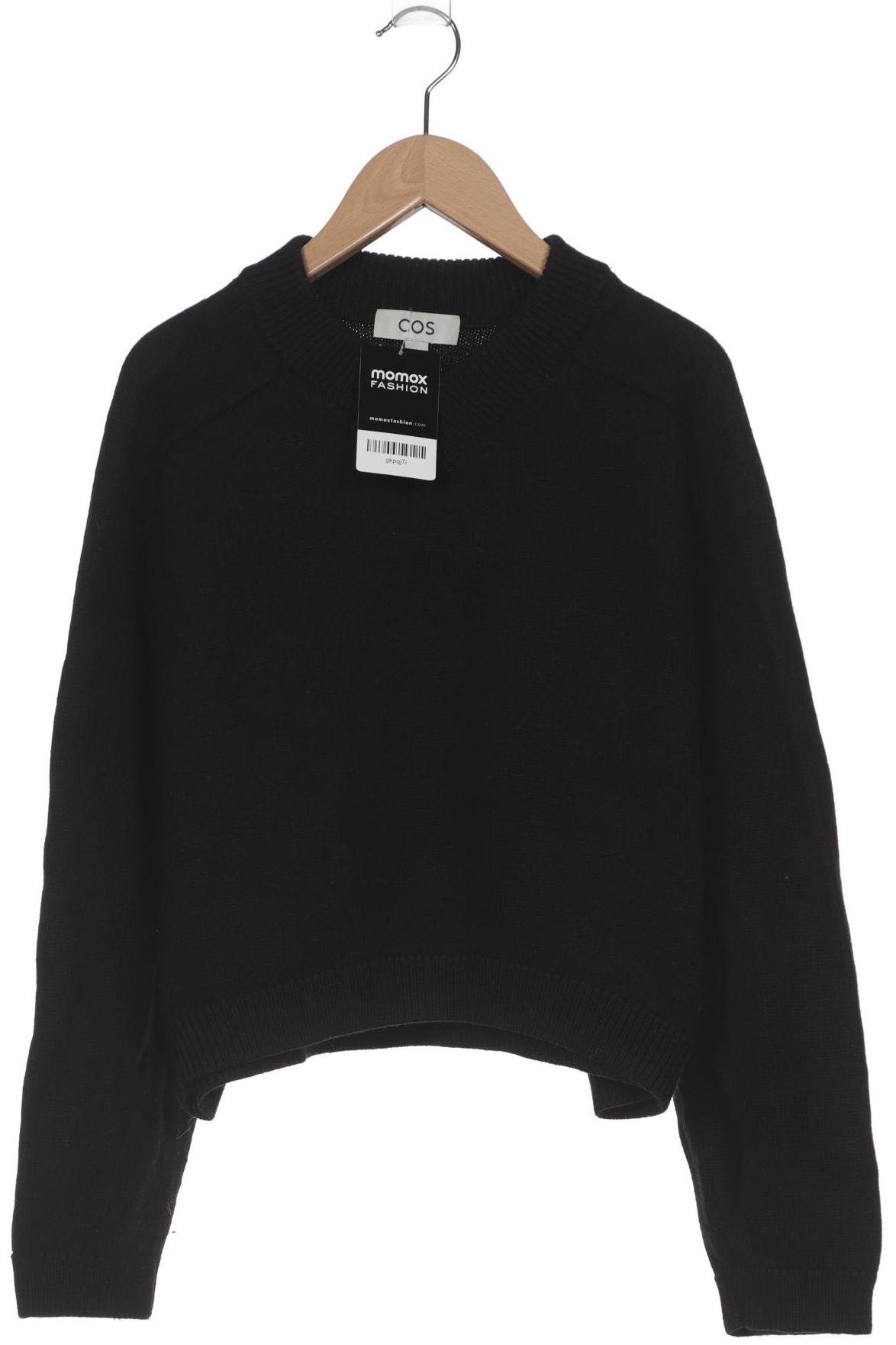 

COS Damen Pullover, schwarz, Gr. 38