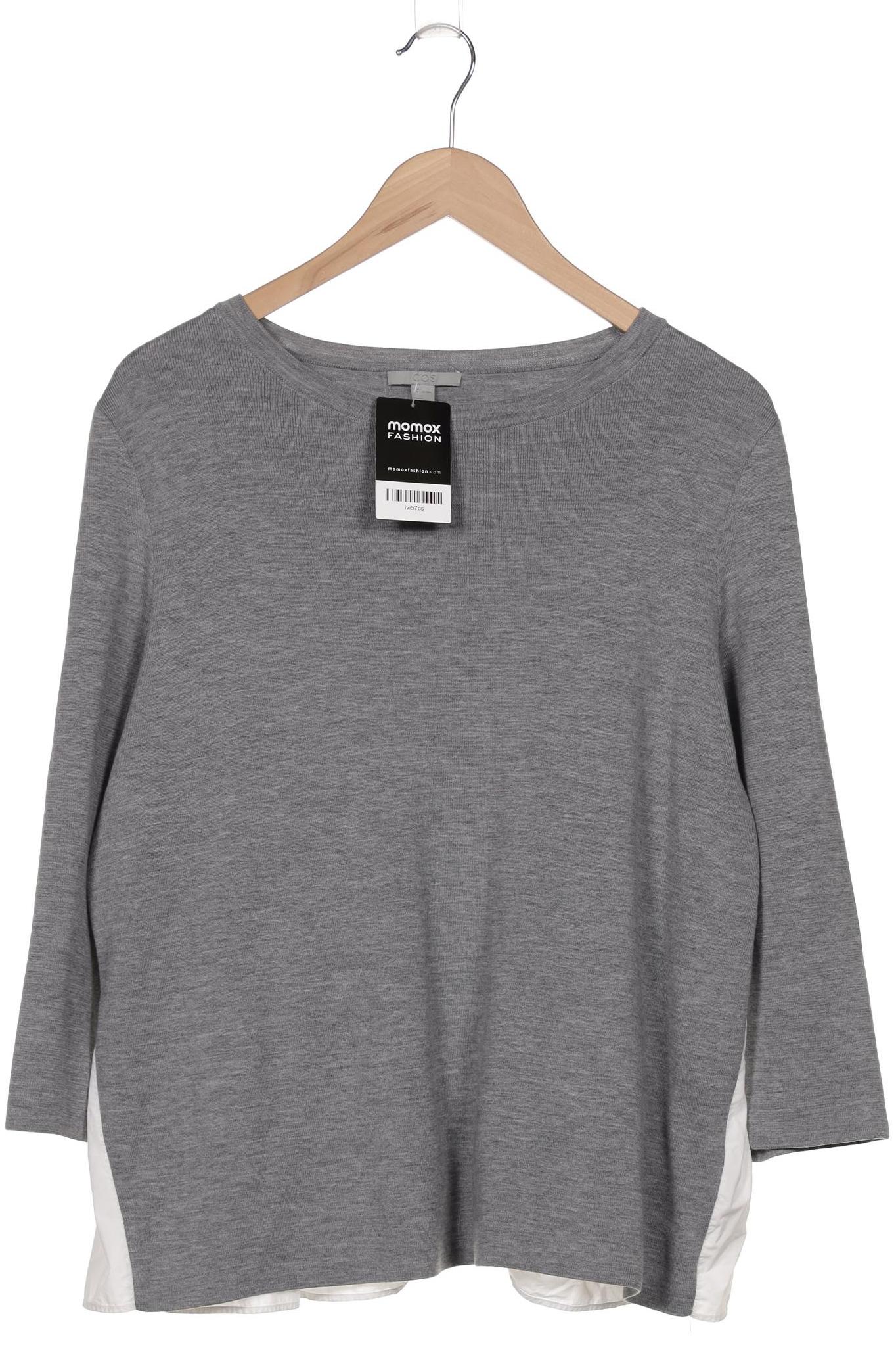 

COS Damen Pullover, grau, Gr. 42