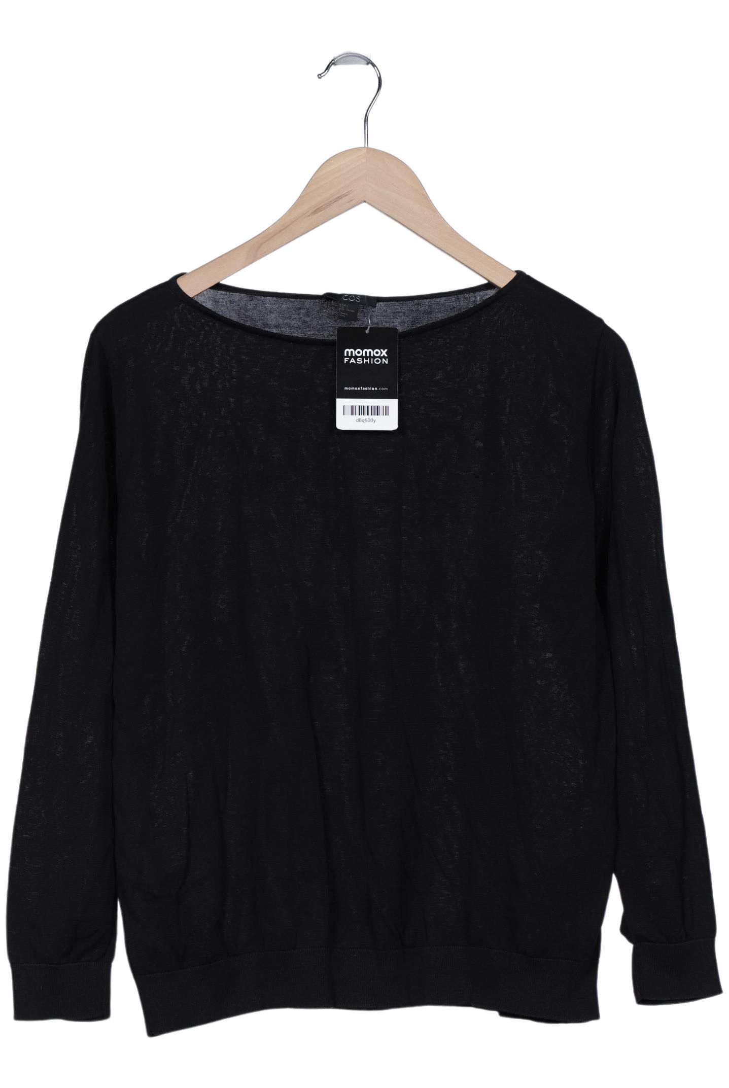 

COS Damen Pullover, schwarz, Gr. 42