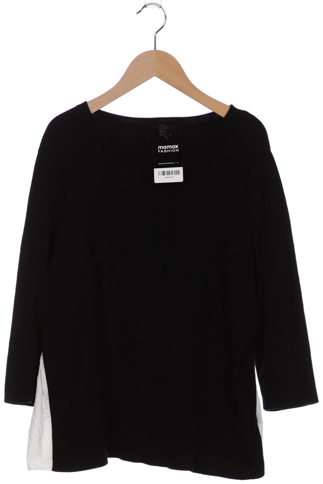 

COS Damen Pullover, schwarz, Gr. 38