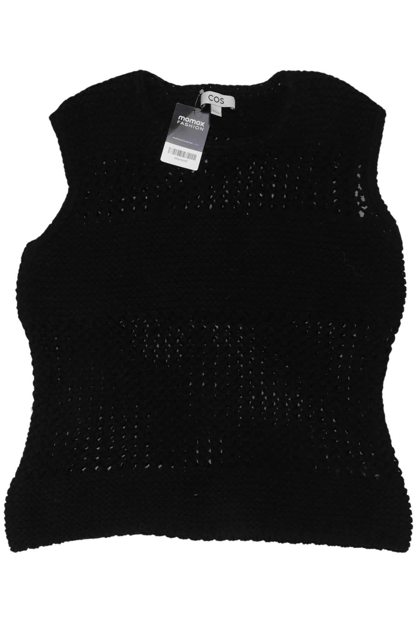 

COS Damen Pullover, schwarz, Gr. 42