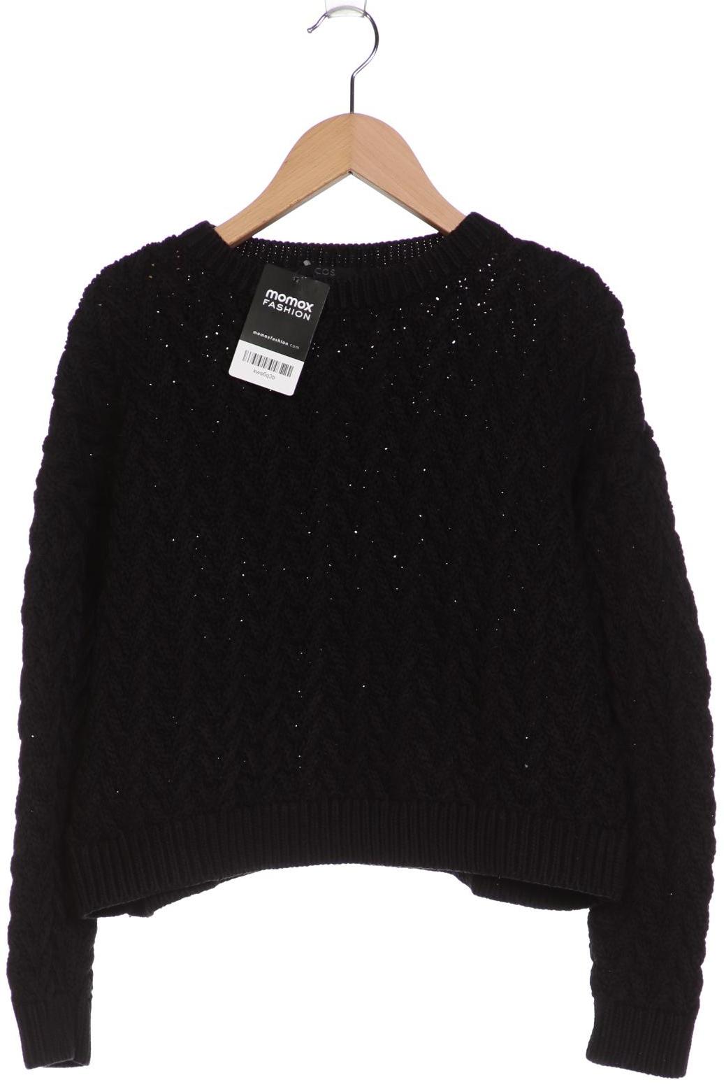 

COS Damen Pullover, schwarz, Gr. 34