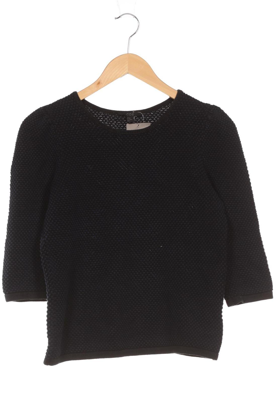 

COS Damen Pullover, marineblau, Gr. 34