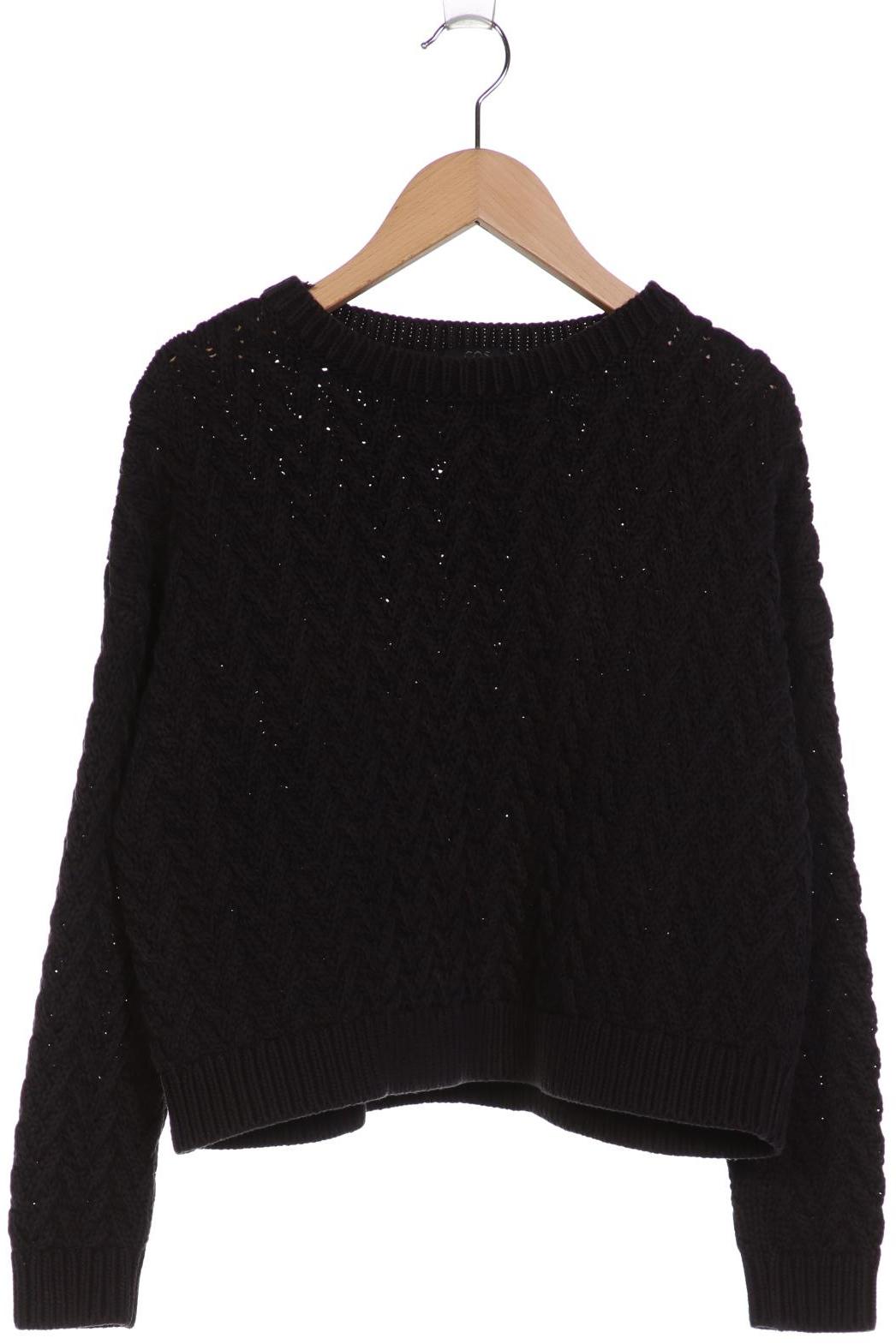 

COS Damen Pullover, schwarz, Gr. 34